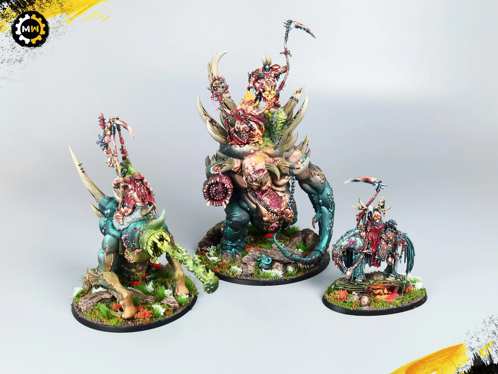 Display Level Maggotkin of Nurgle Showcase