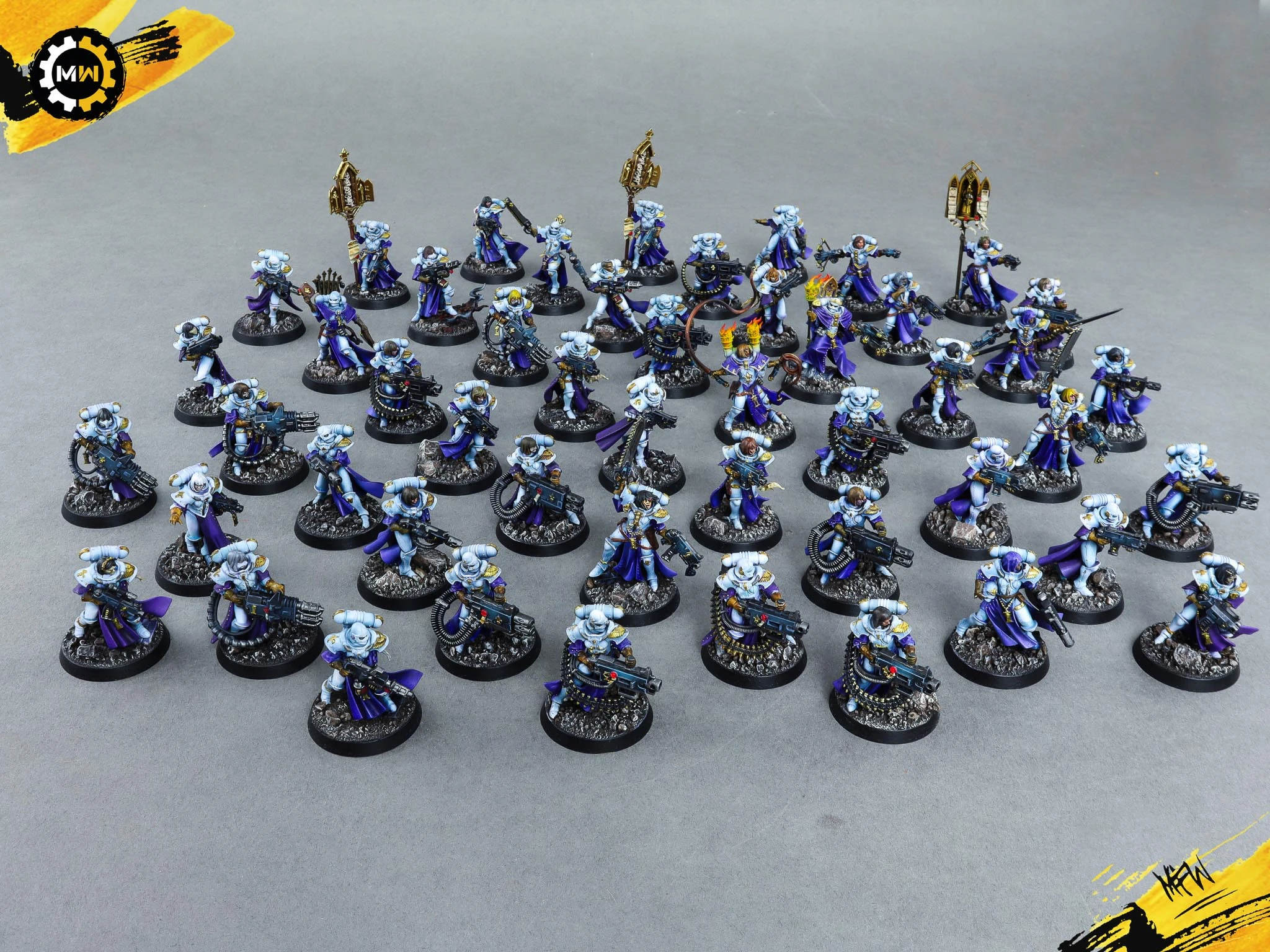 Painted Sisters of Battle Army