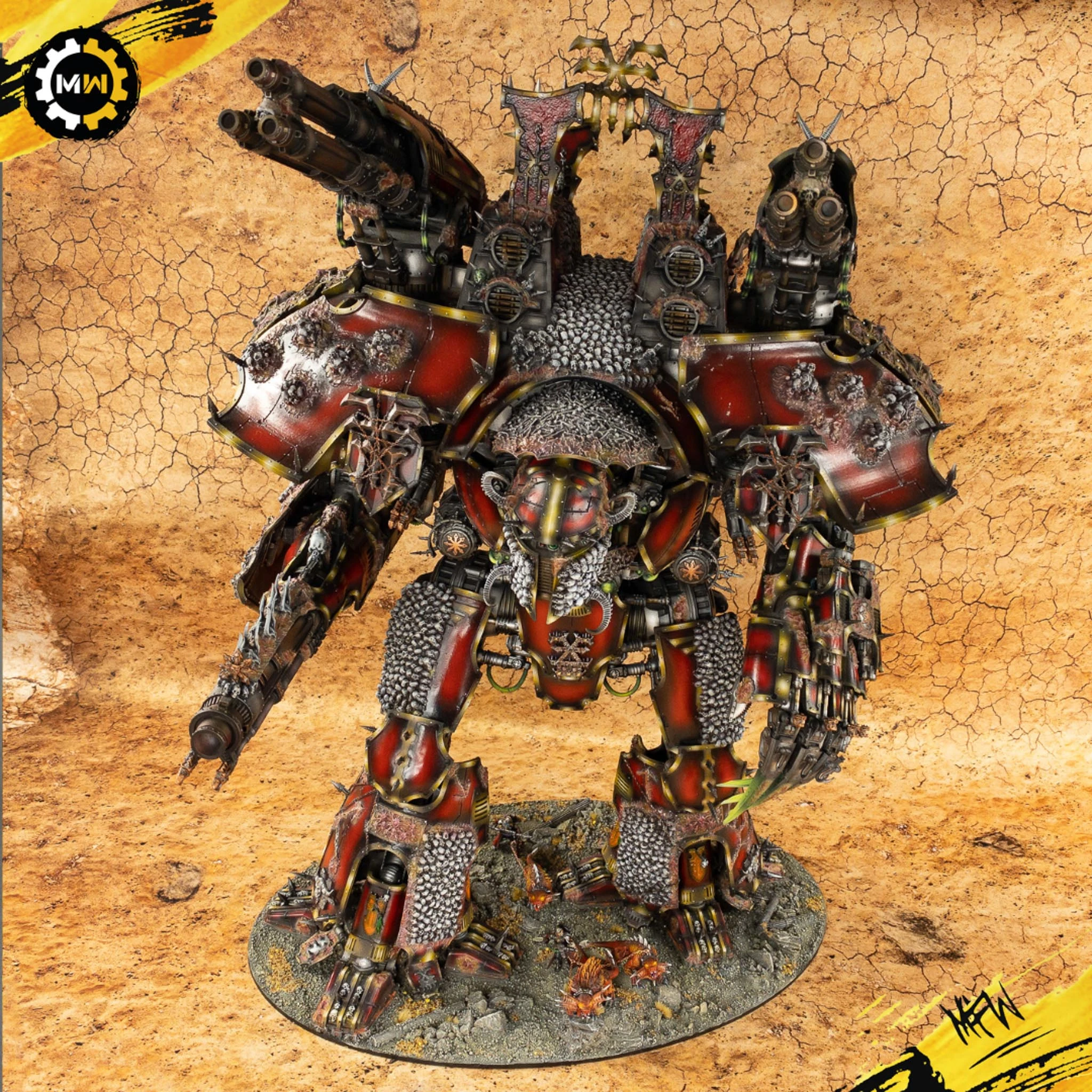 Custom Khorne Warlord Titan