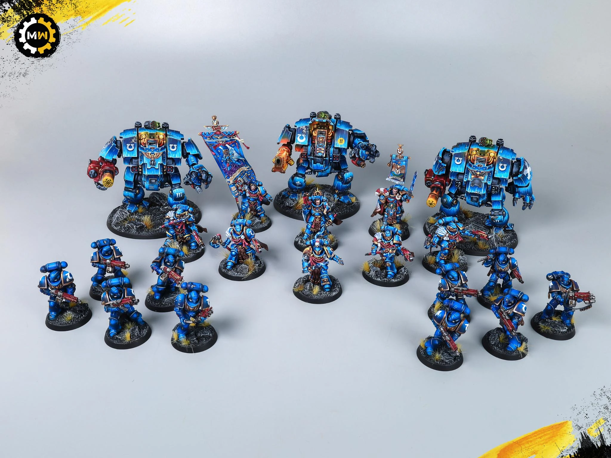 Ultramarines Open Sarcophagus Dreadnoughts Commission