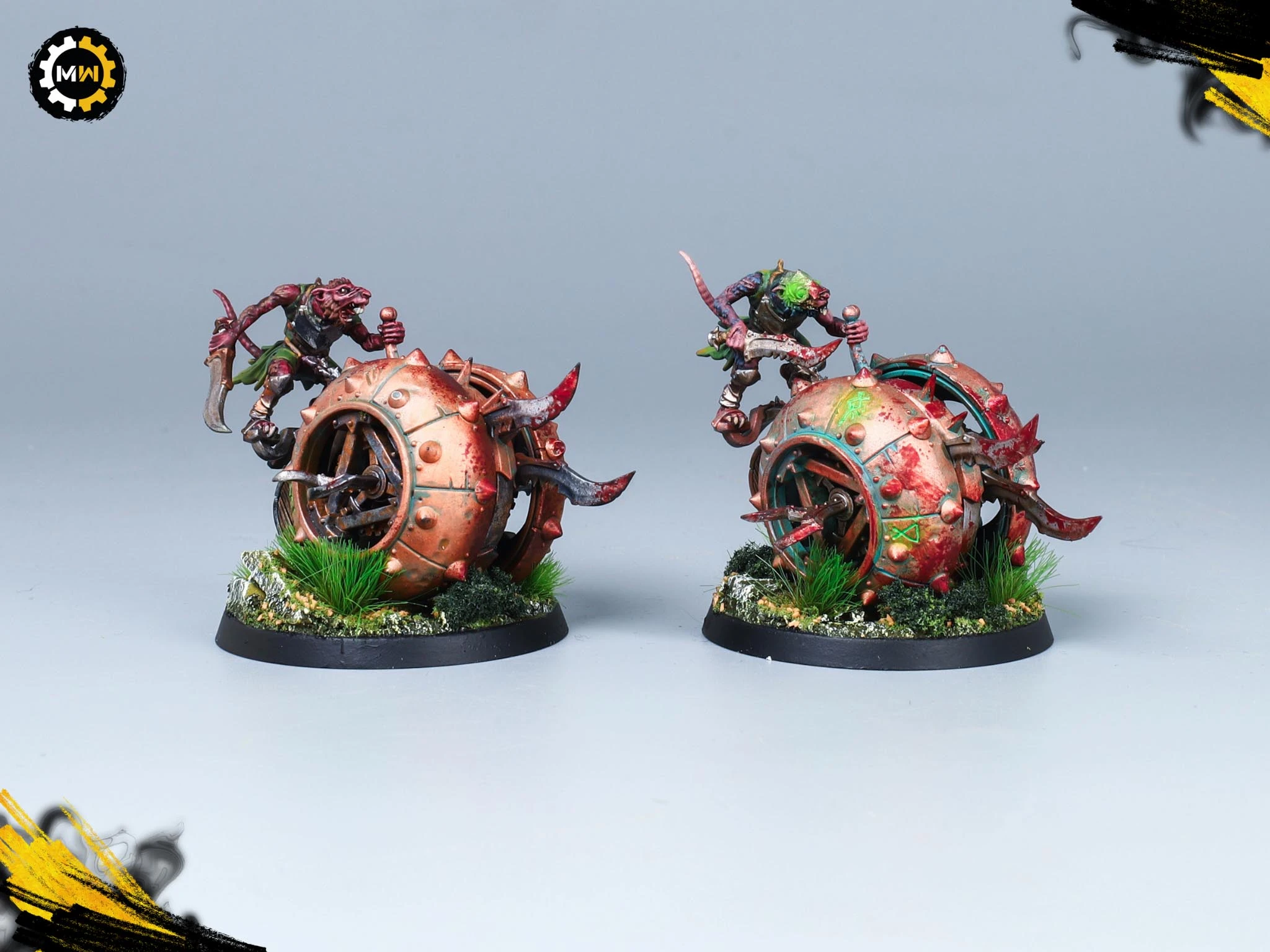Colorful Skaven Commission Showcase