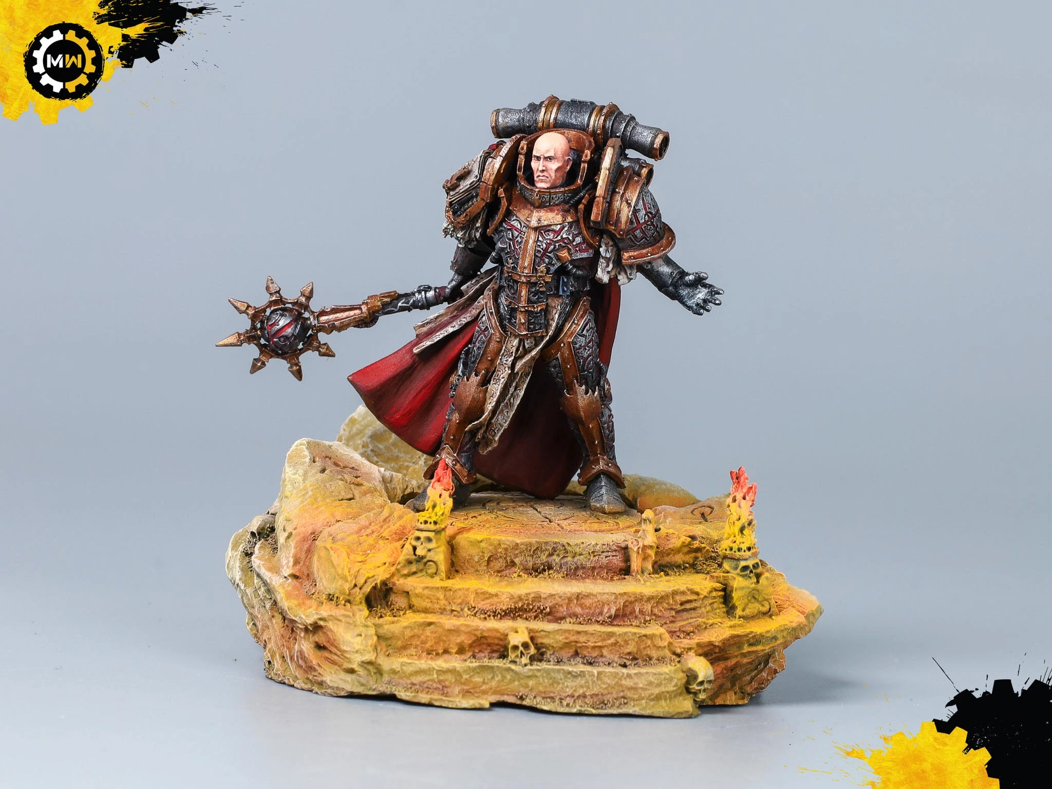 243-Model Magenta Word Bearers Army