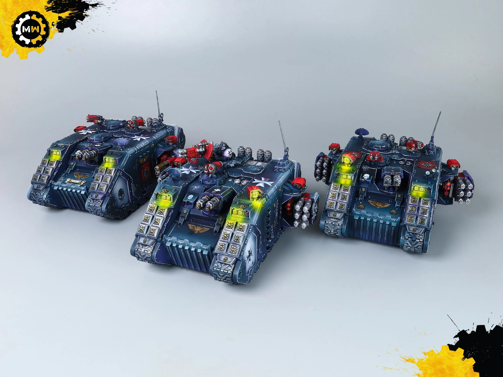 Huge Black Templars Army Showcase