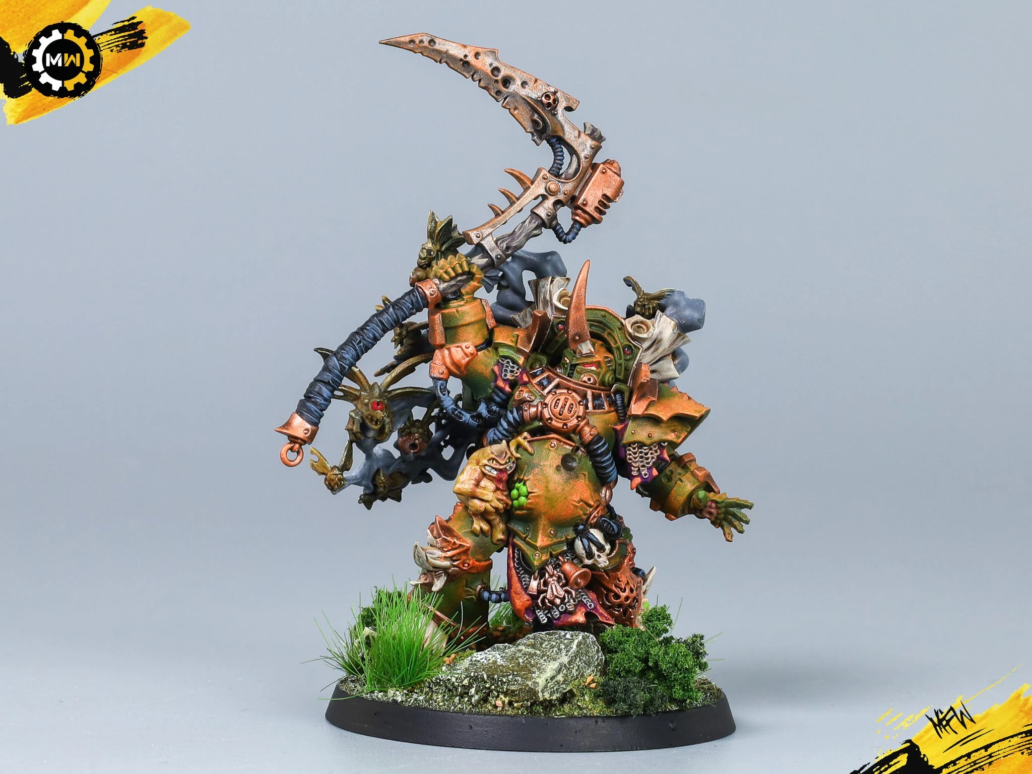 Custom Death Guard Army - 30/40k Scheme