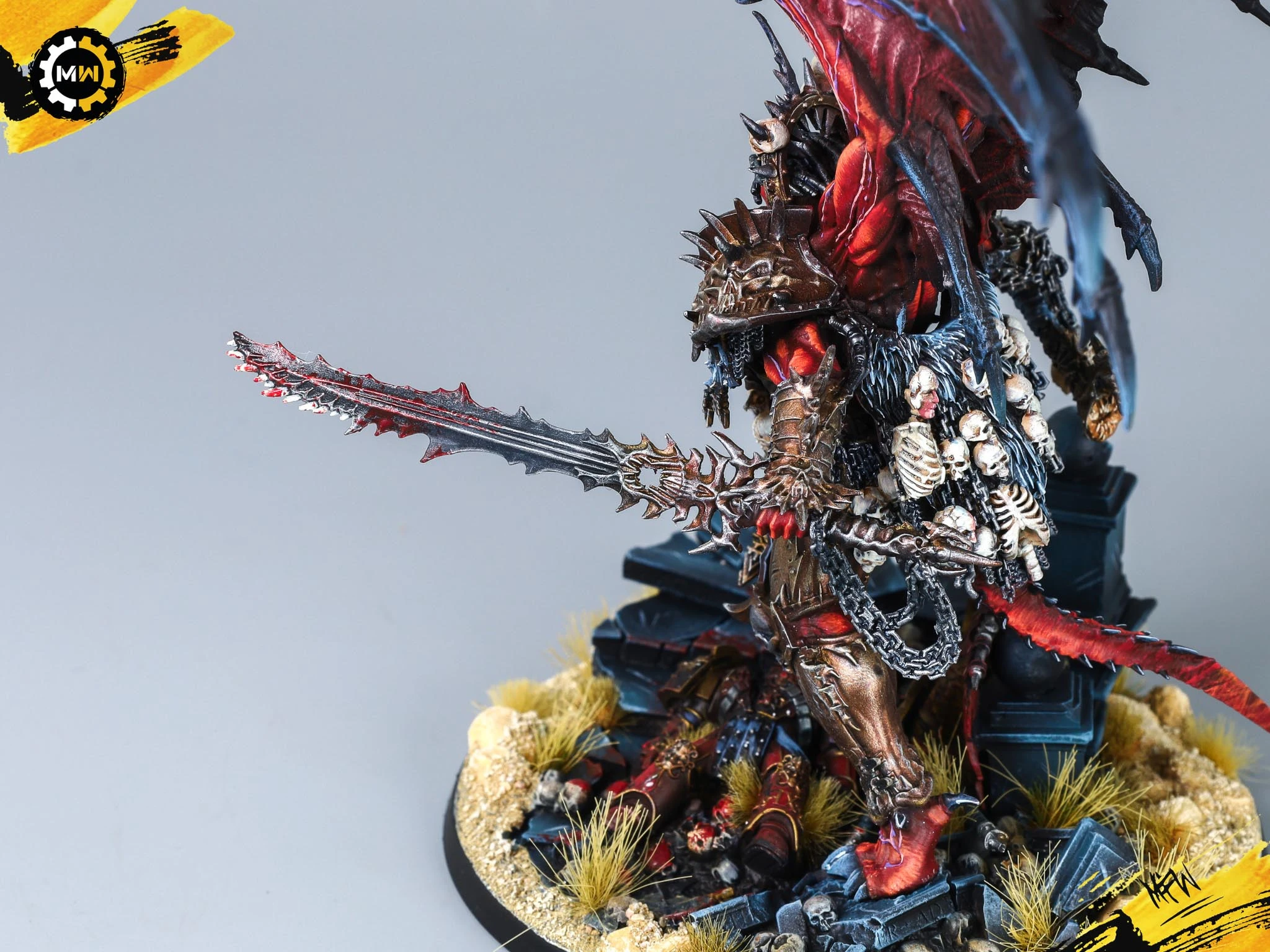 Angron Transfigured - Painted Horus Heresy Miniature