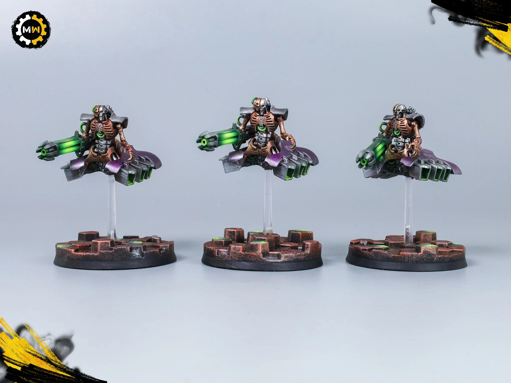 Custom Violet Necron Army