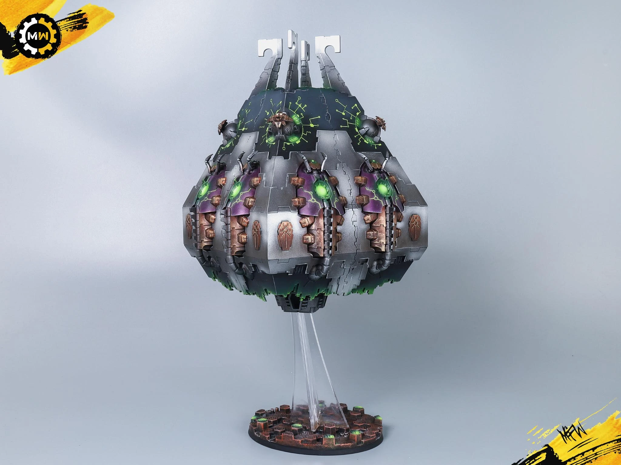 Custom Violet Necron Army