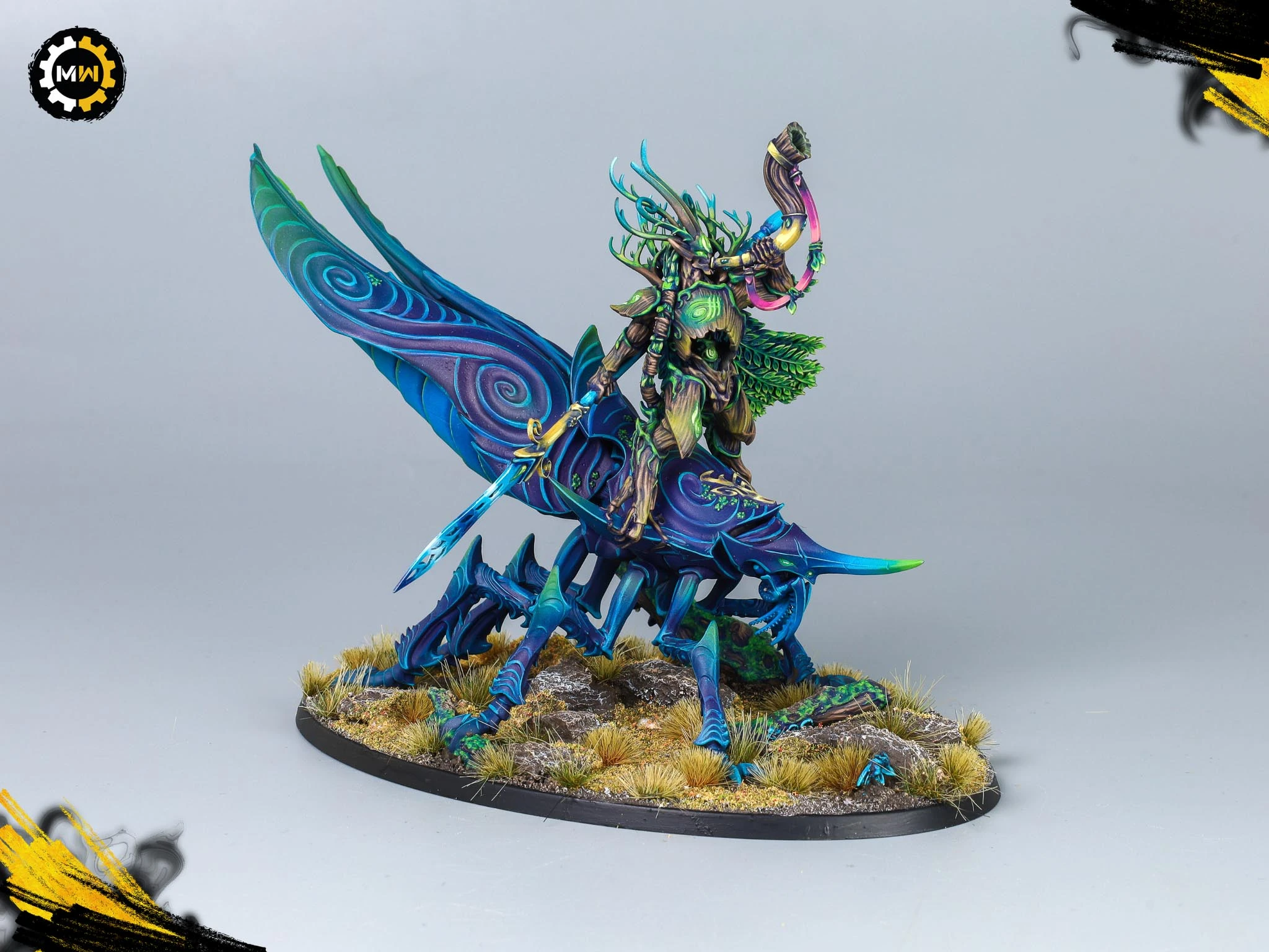 Custom Bioluminescent Sylvaneth Army
