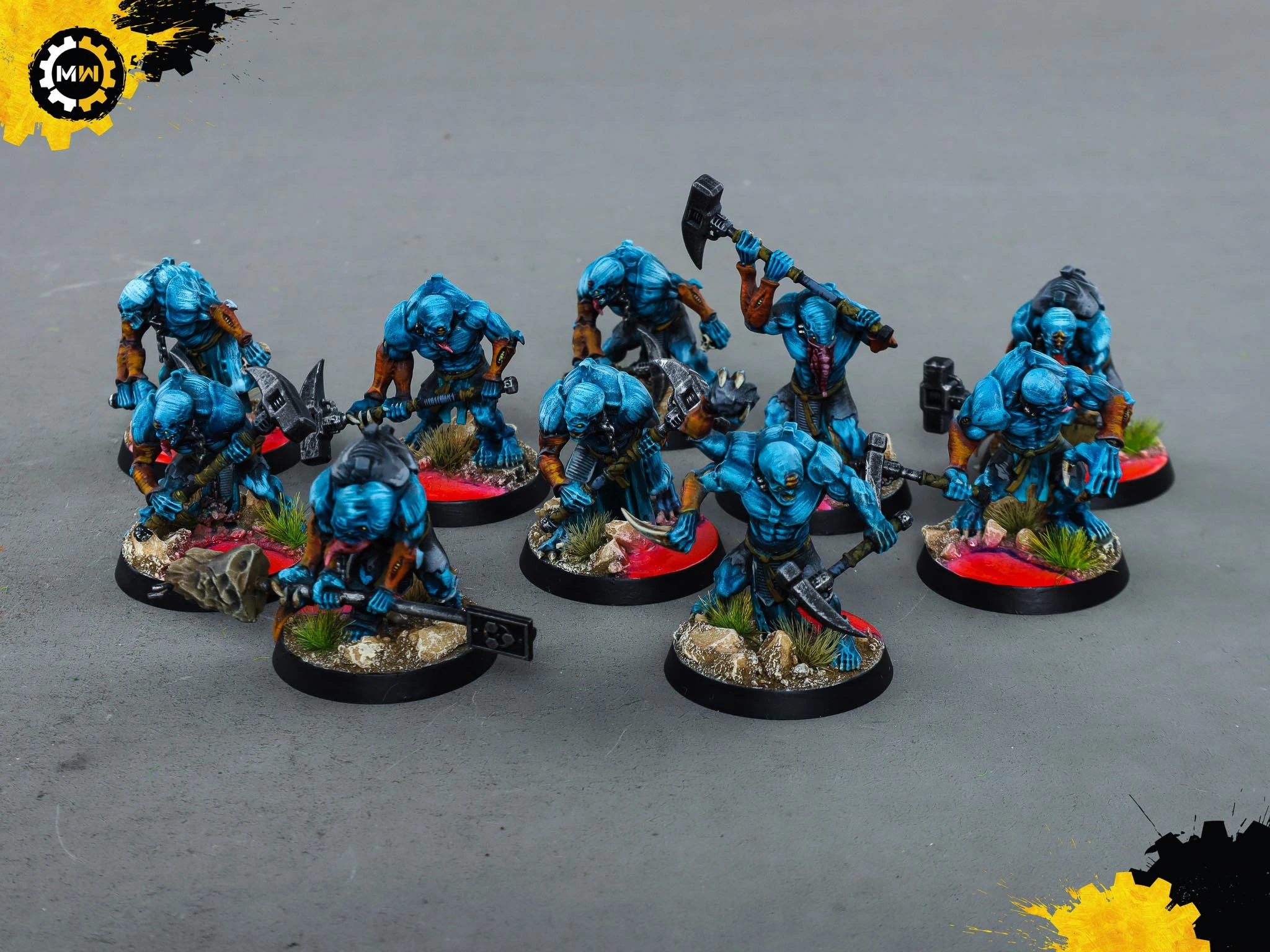 Painted Genestealer Cults Army