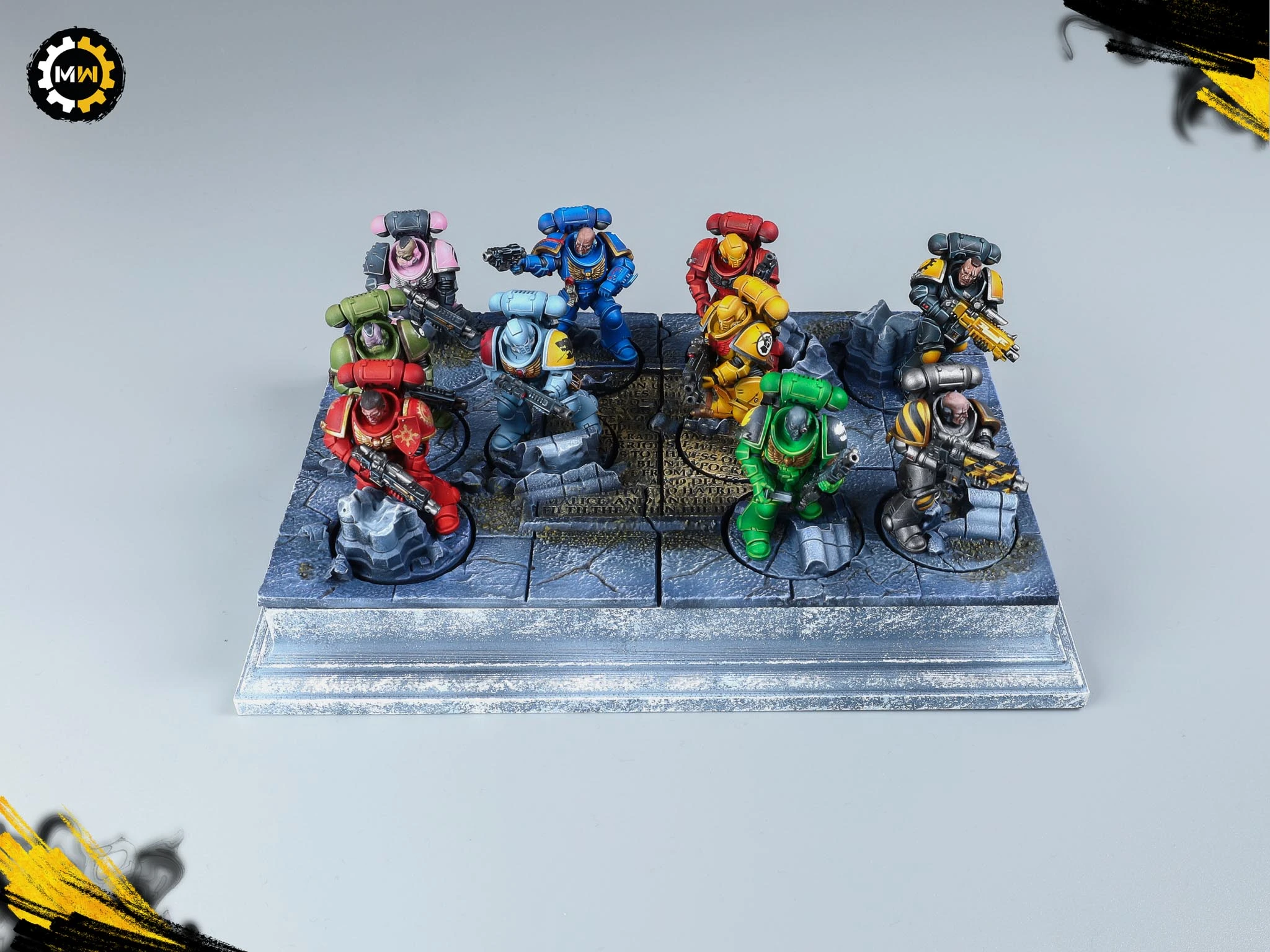Every Space Marine Legion Painted