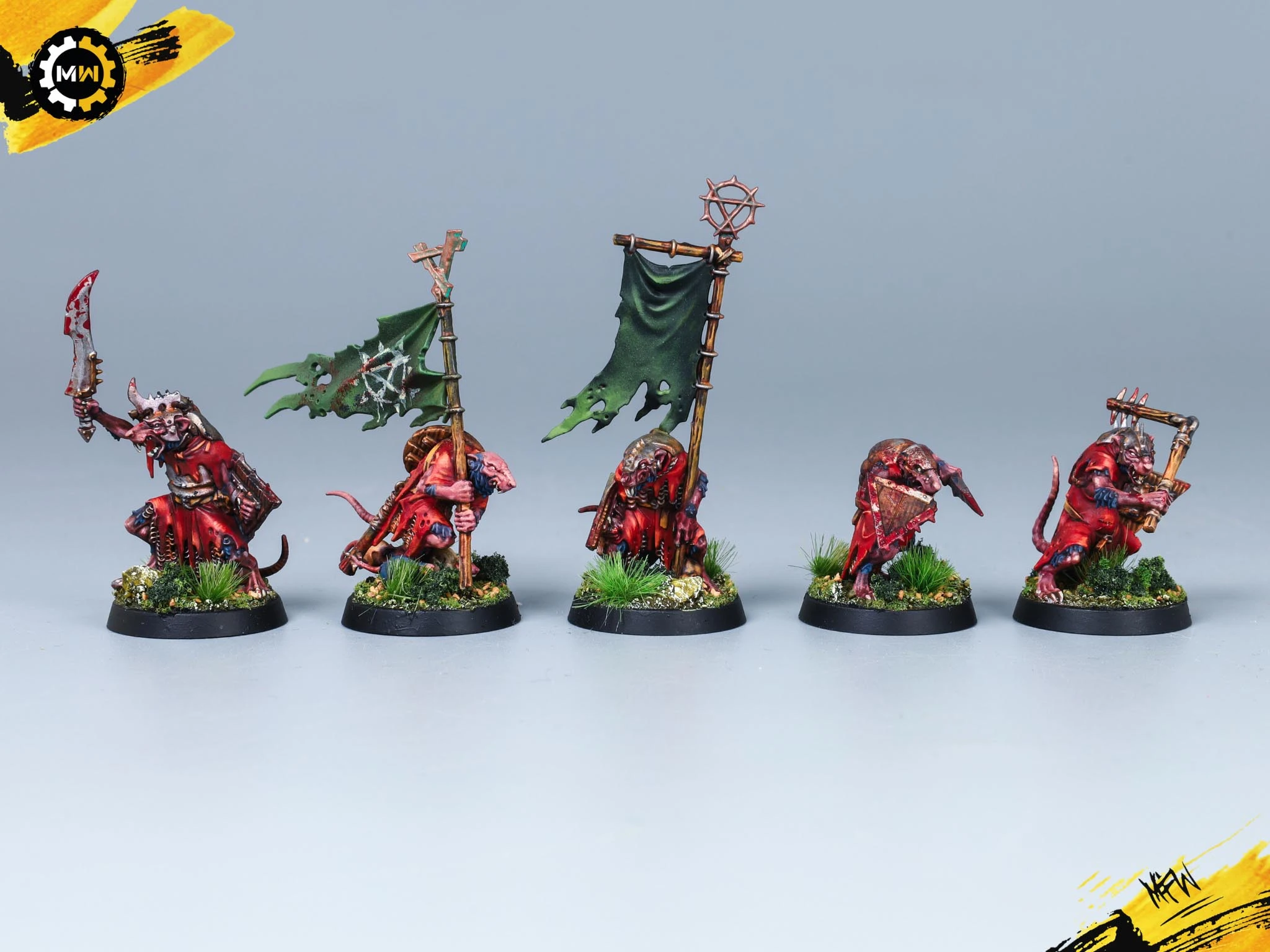 Colorful Skaven Commission Showcase