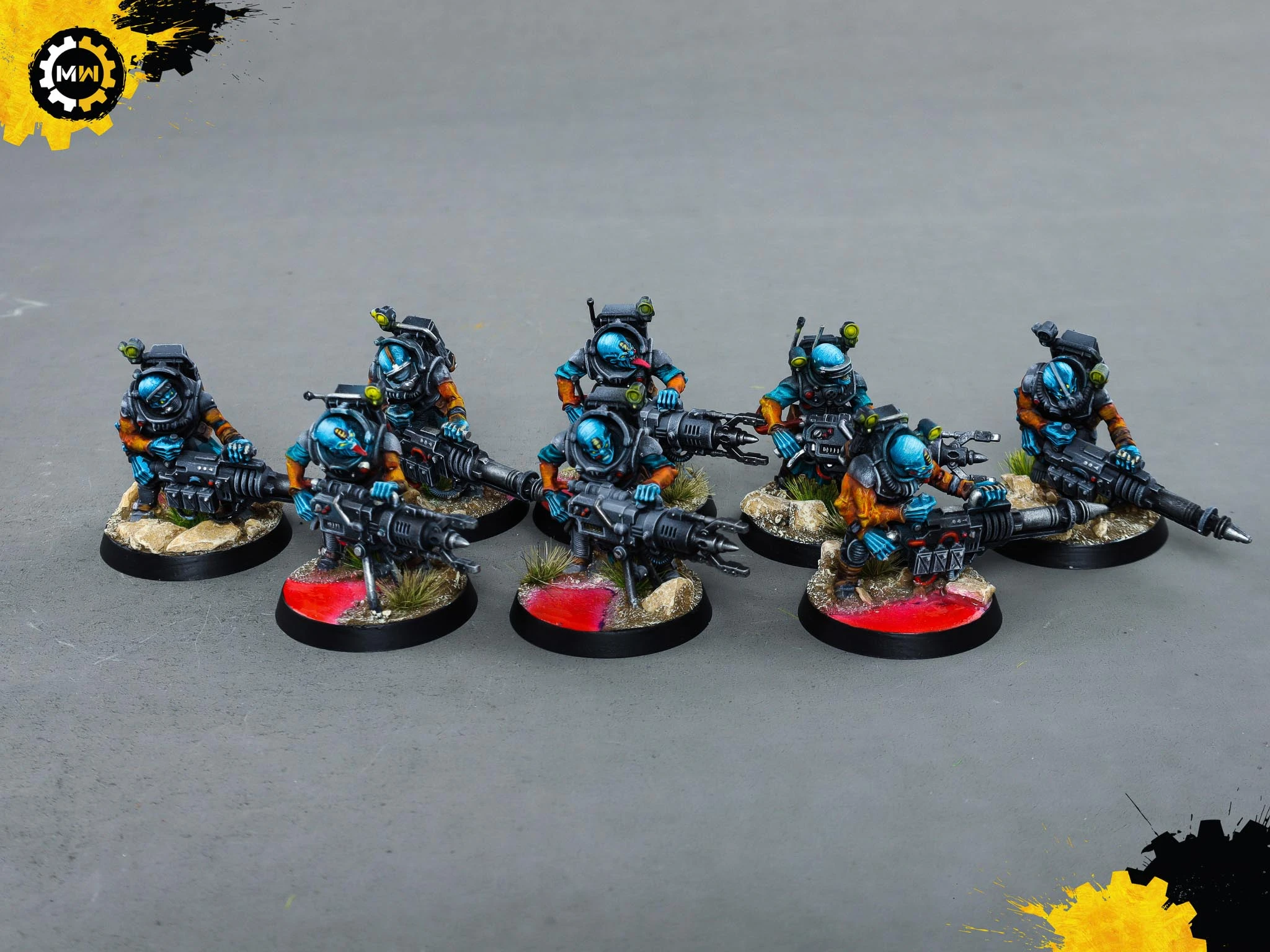 Painted Genestealer Cults Army