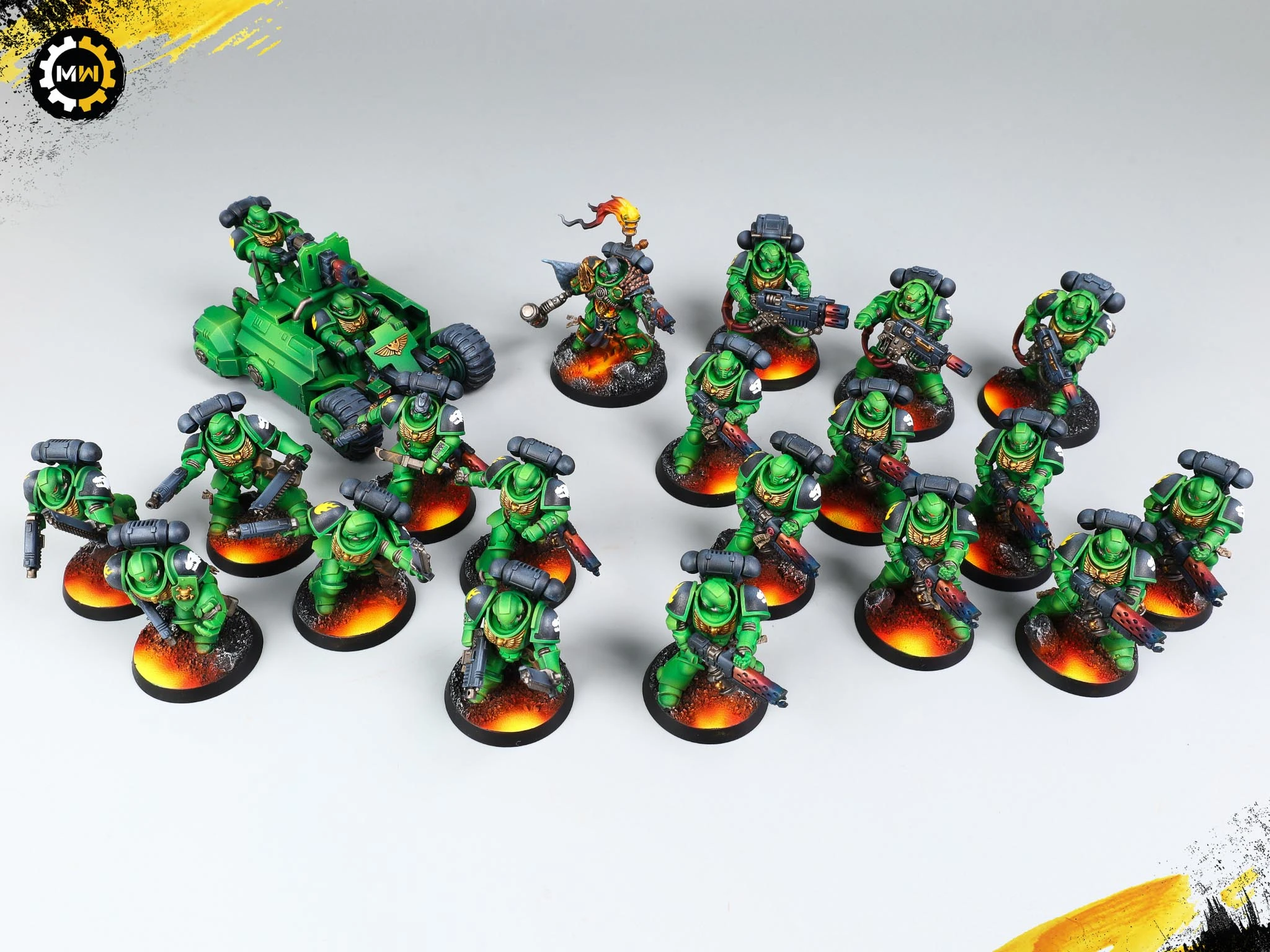Painted Salamanders Combat Patrol