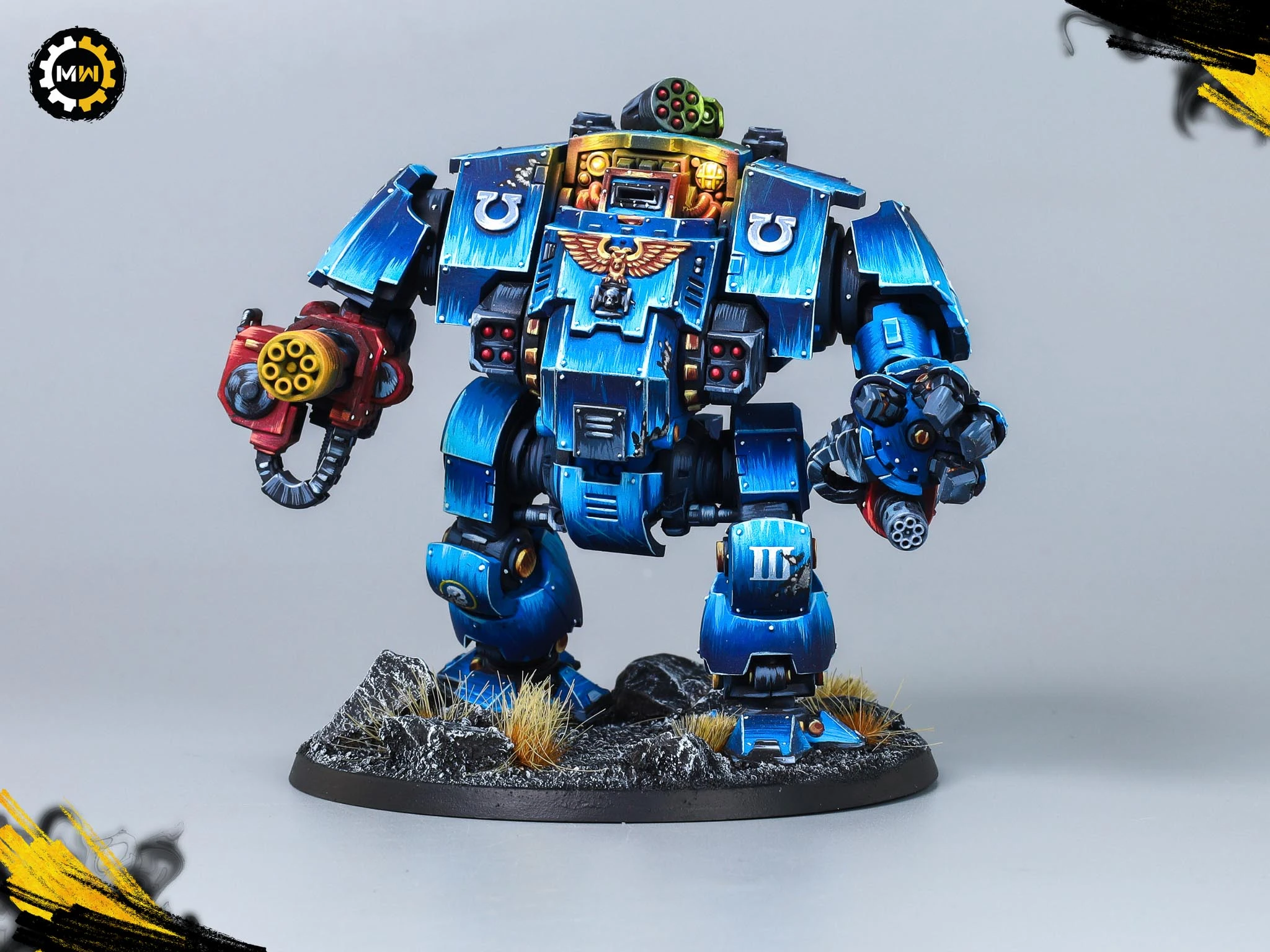 Ultramarines Open Sarcophagus Dreadnoughts Commission