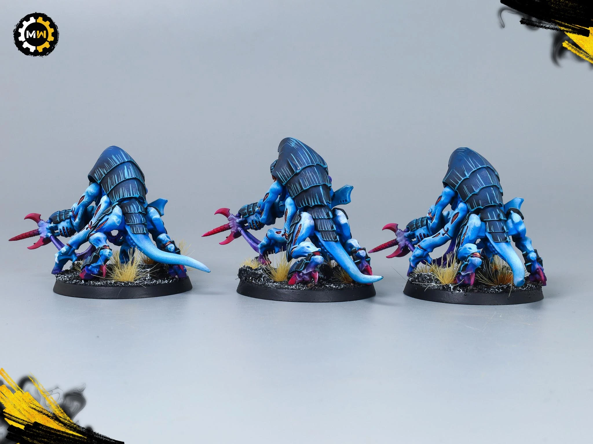 Icy Tyranid Hive Fleet Patrol Showcase