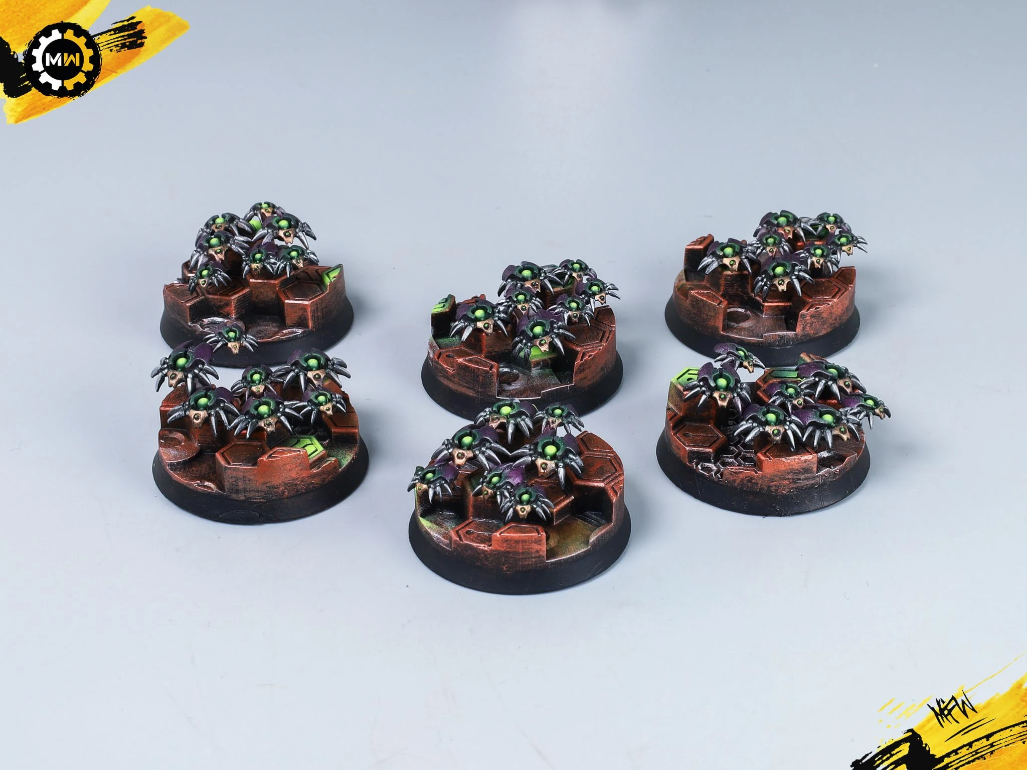 Custom Violet Necron Army