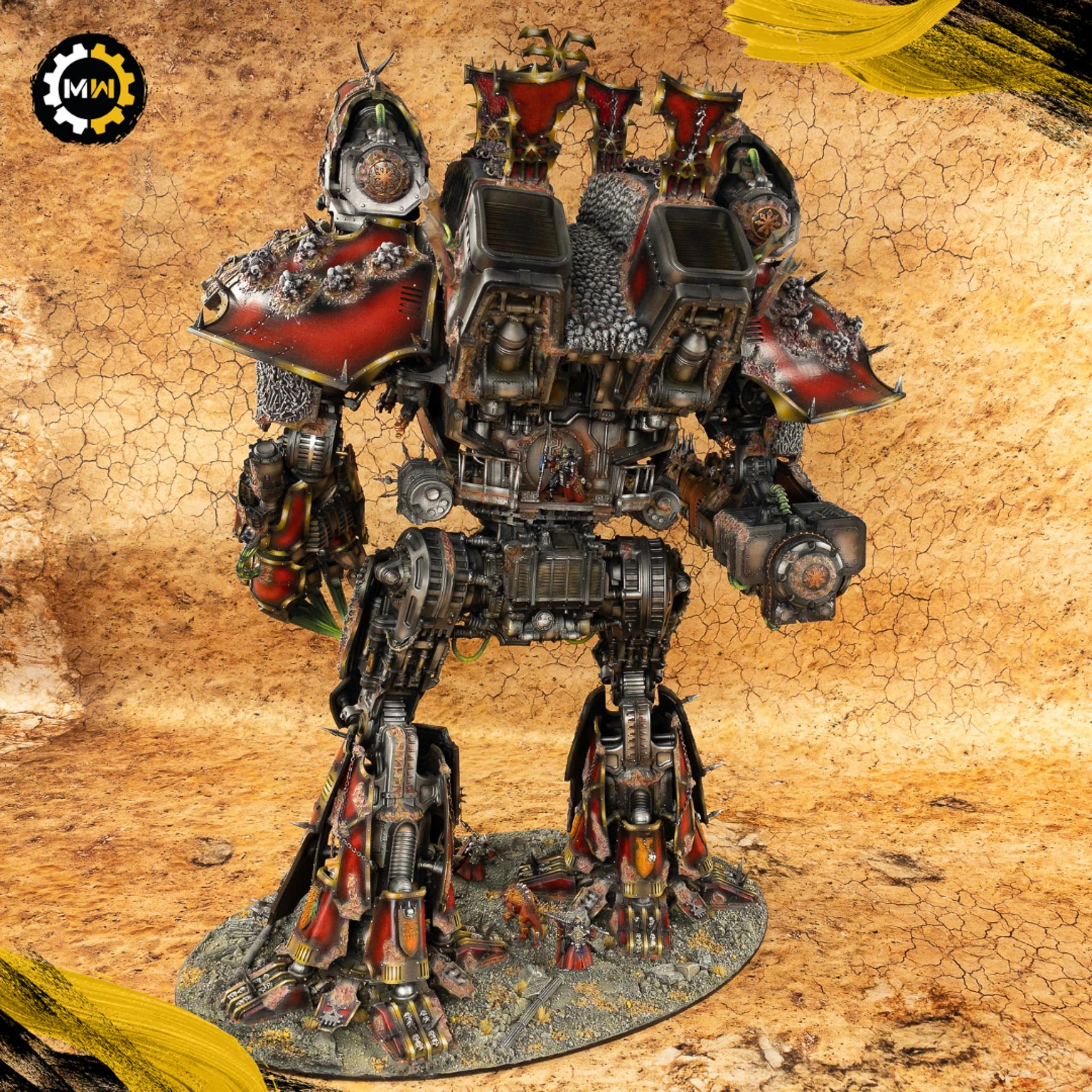 Custom Khorne Warlord Titan