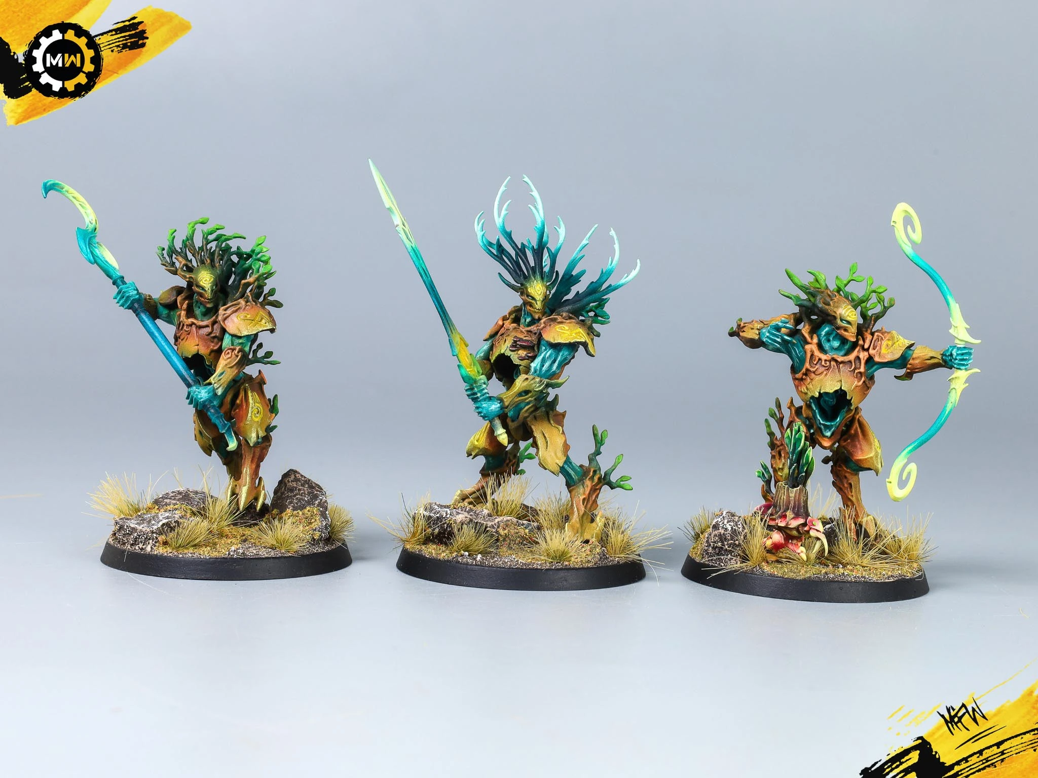 Custom Bioluminescent Sylvaneth Army