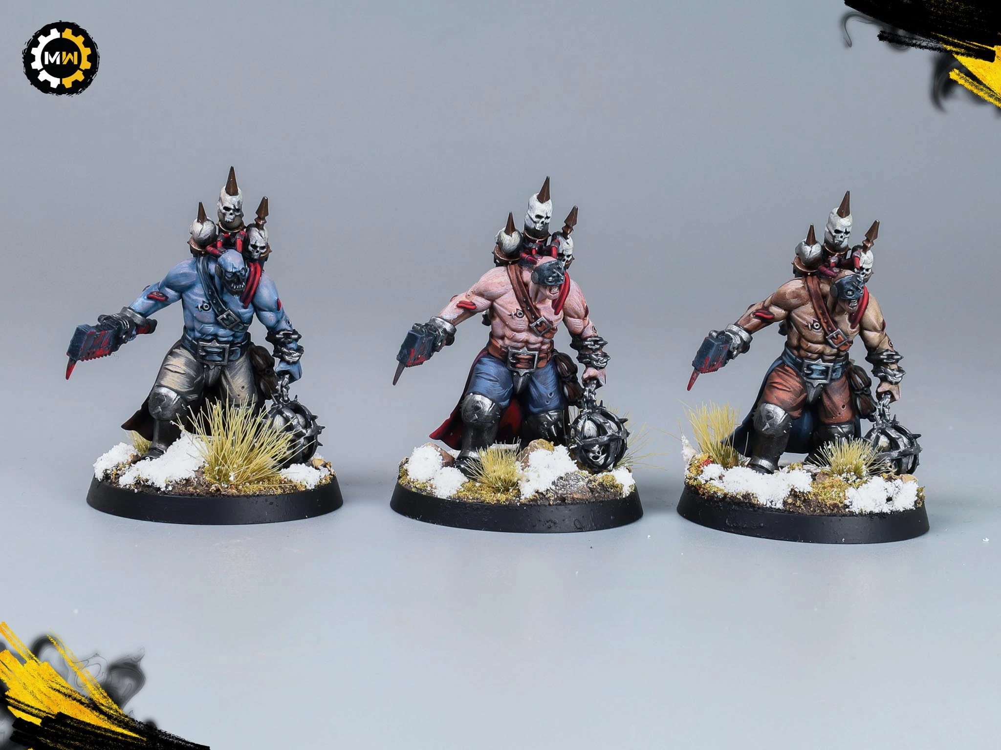 Khorne Army on Snow Bases