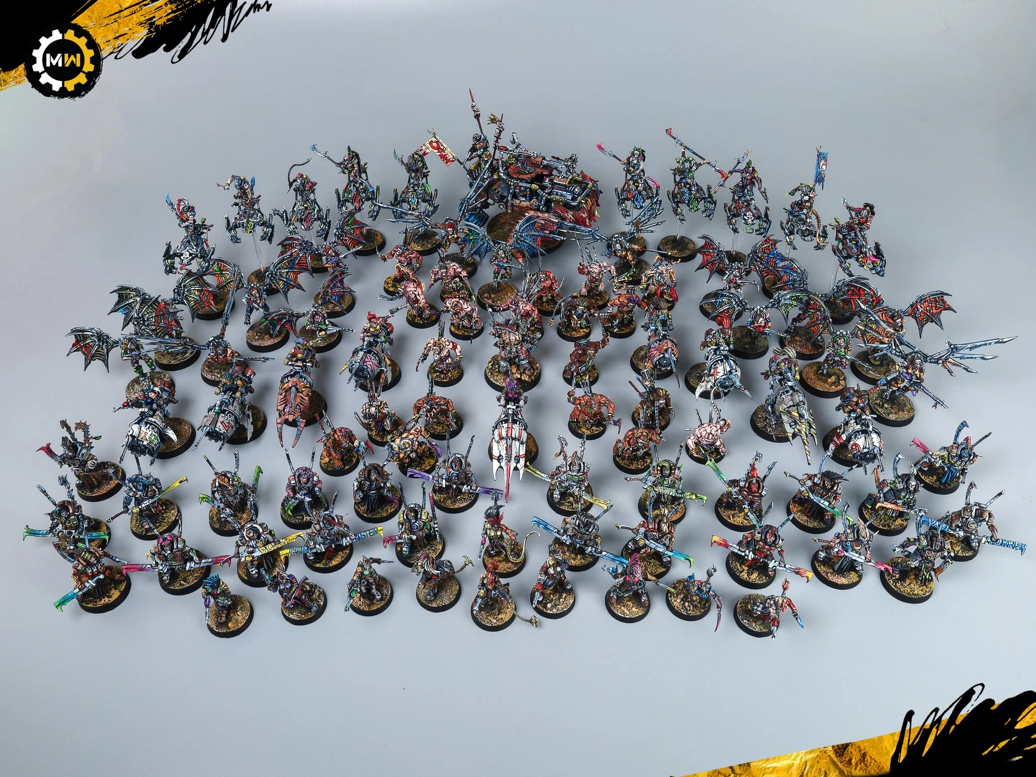 Custom Borderlands Drukhari Army