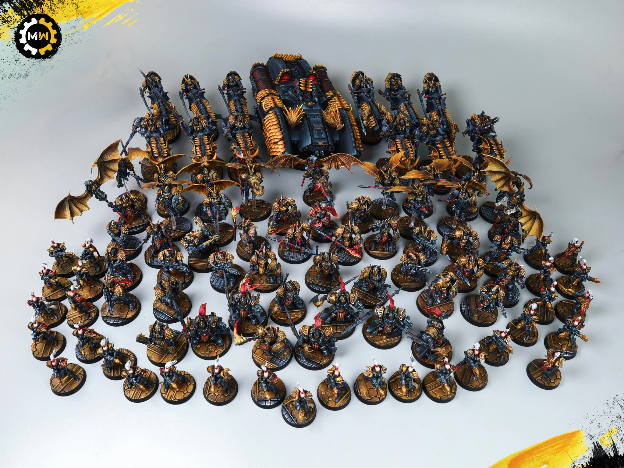 Custom Dragon Custodes Army