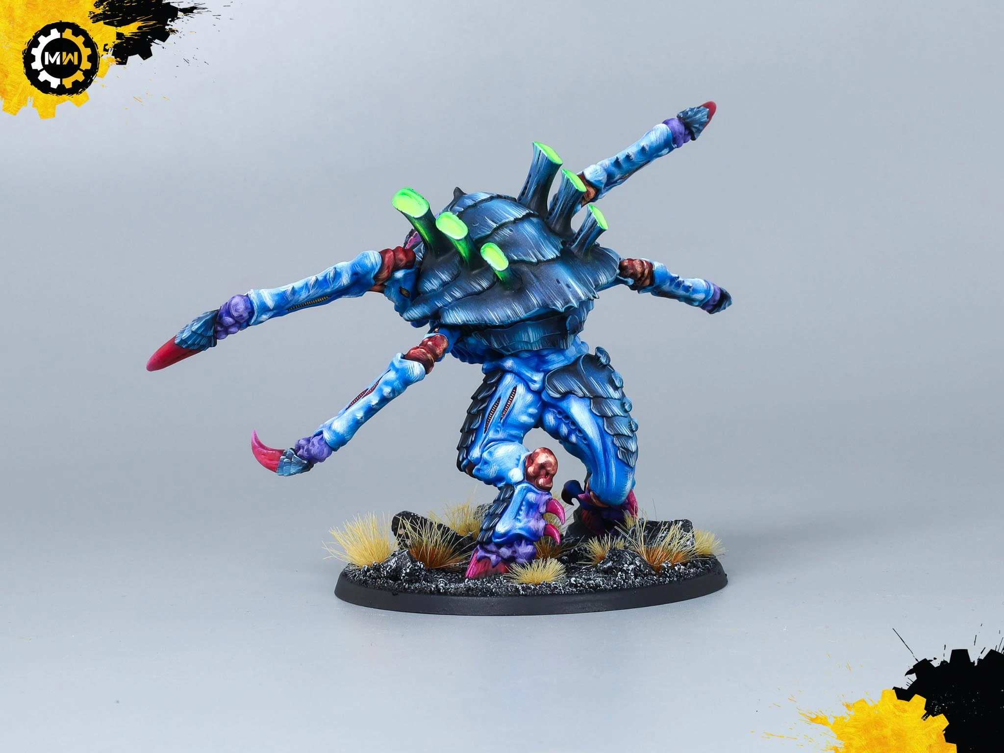 Icy Tyranid Hive Fleet Patrol Showcase