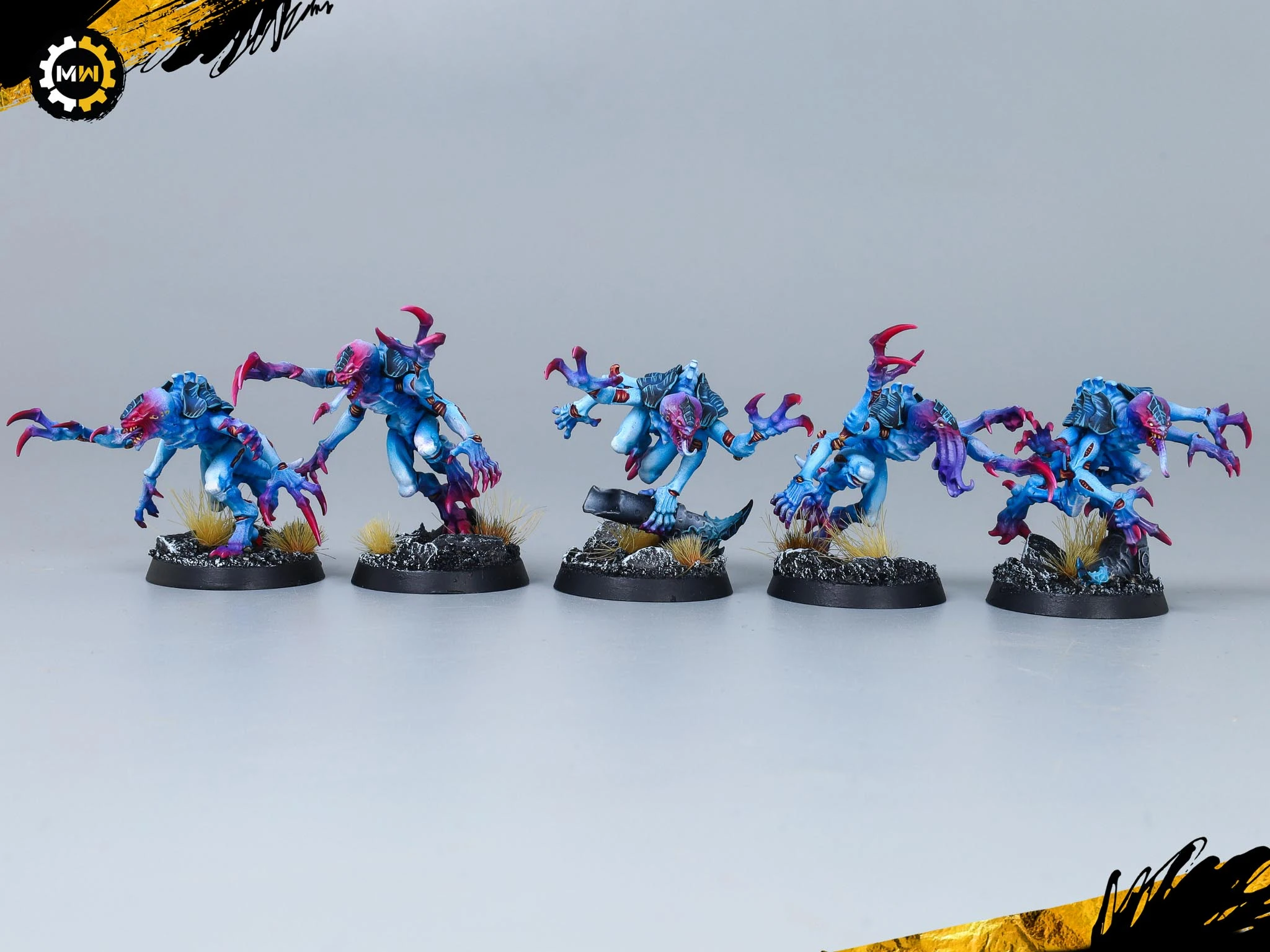 Icy Tyranid Hive Fleet Patrol Showcase