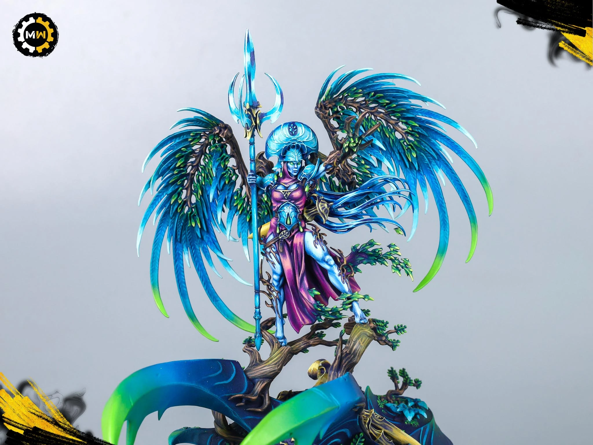 Custom Bioluminescent Sylvaneth Army