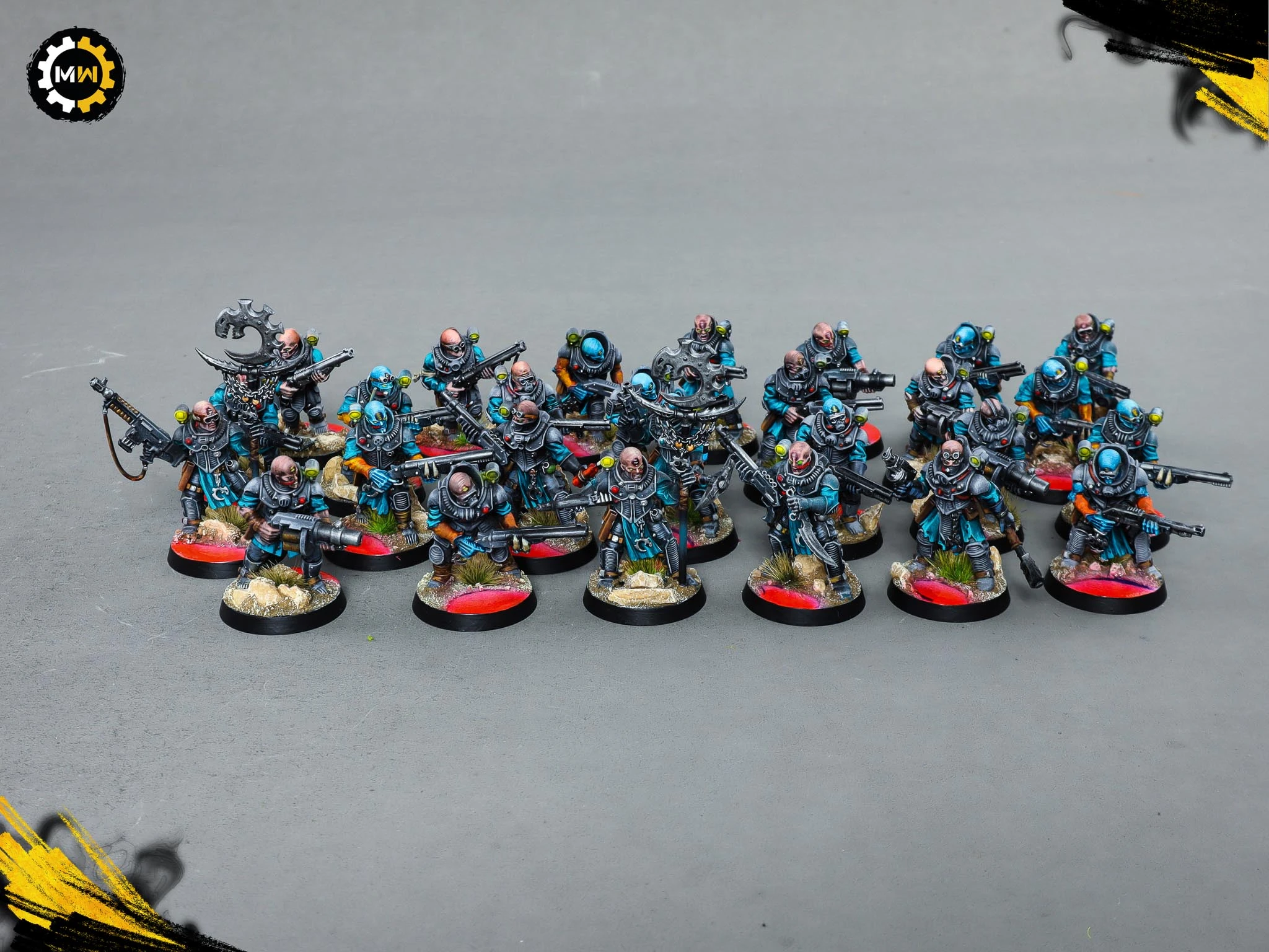 Painted Genestealer Cults Army