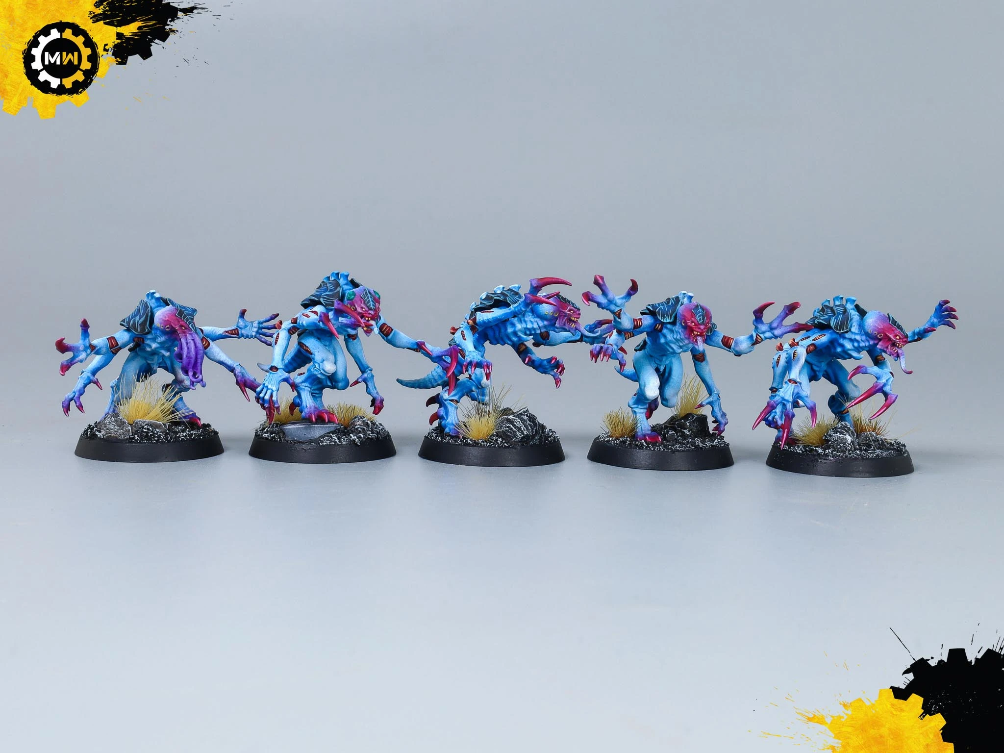 Icy Tyranid Hive Fleet Patrol Showcase