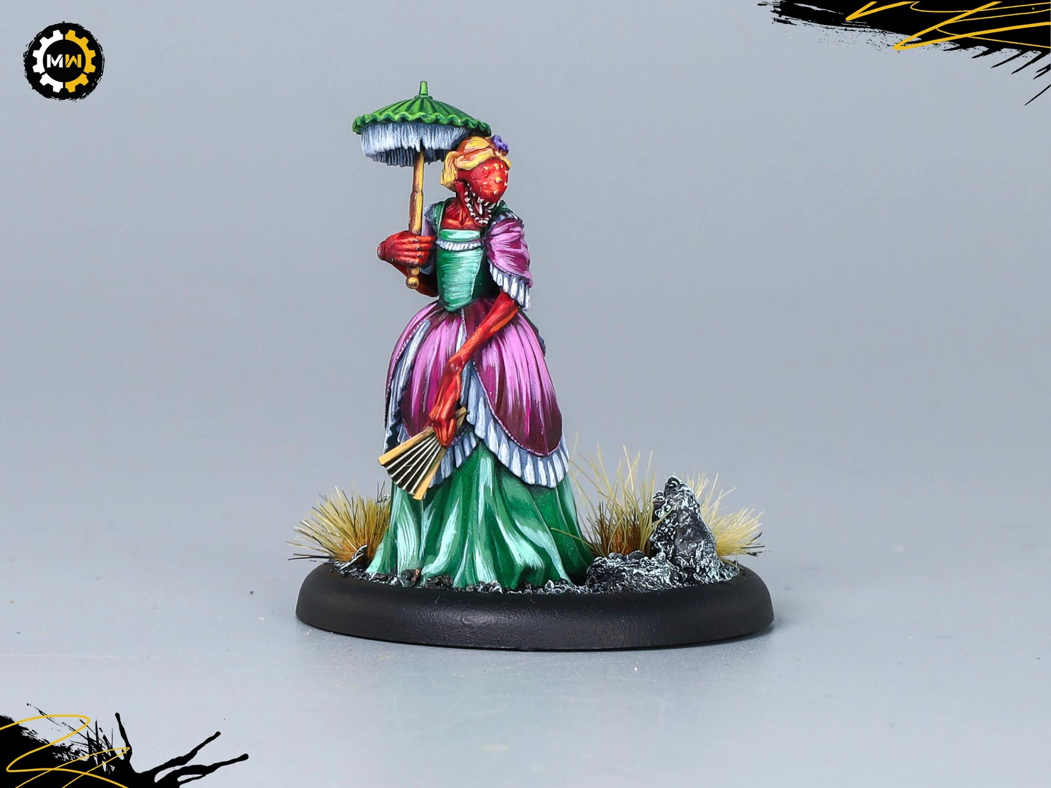 Malifaux The Dreamer Crew - Display Level Showcase