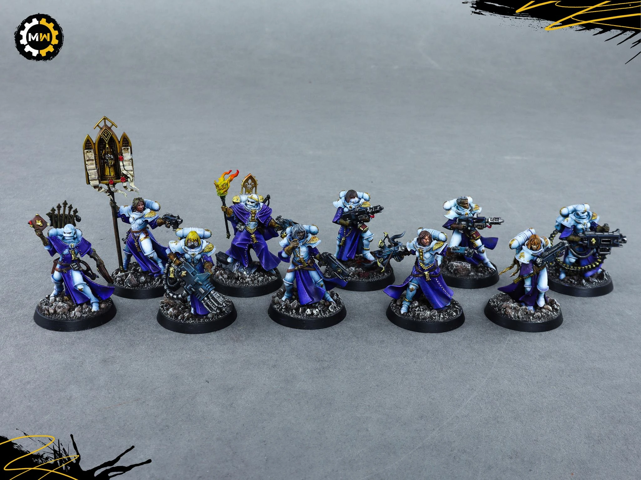 Painted Sisters of Battle Army
