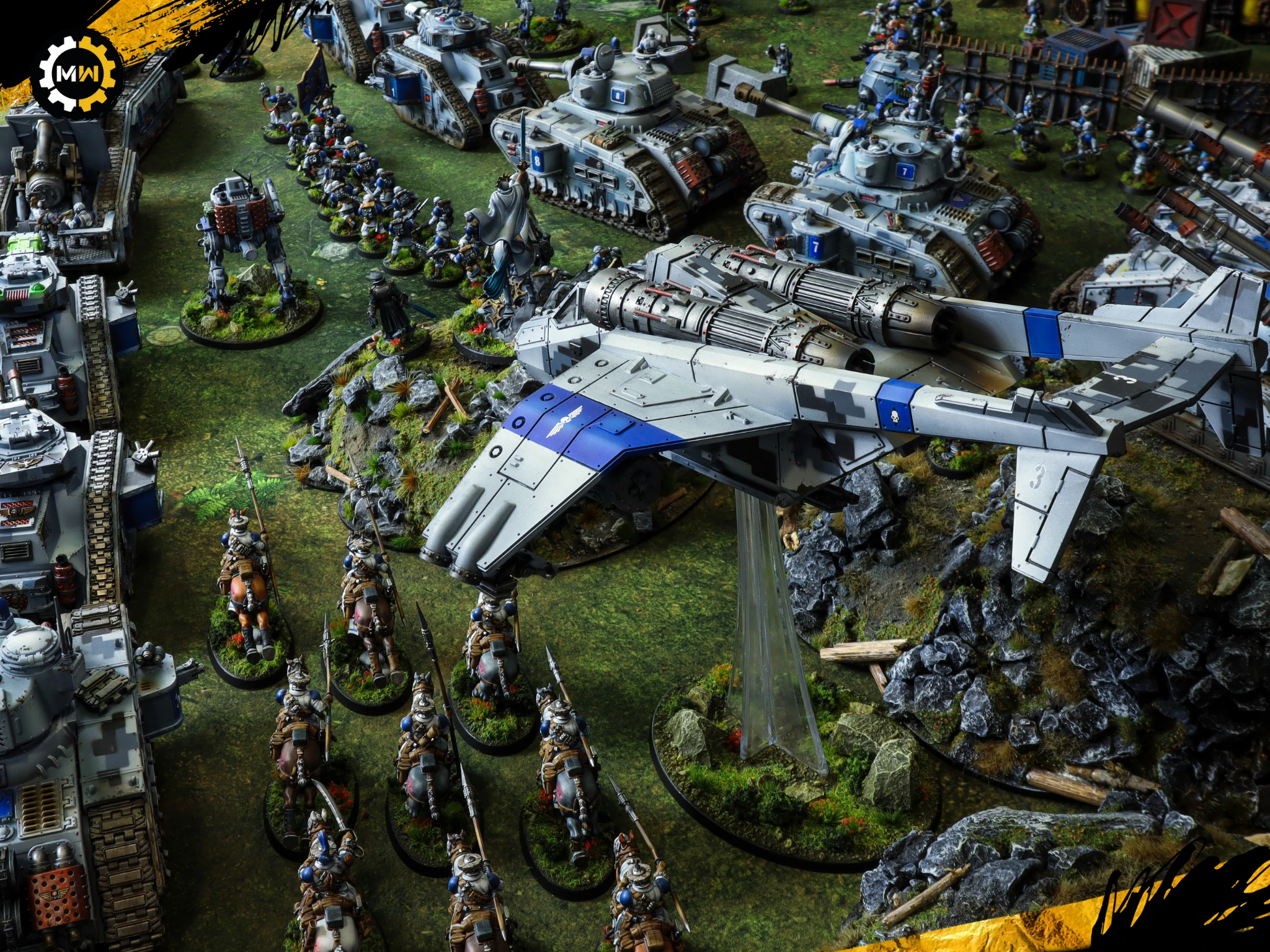 White Digital Camo Astra Militarum Army
