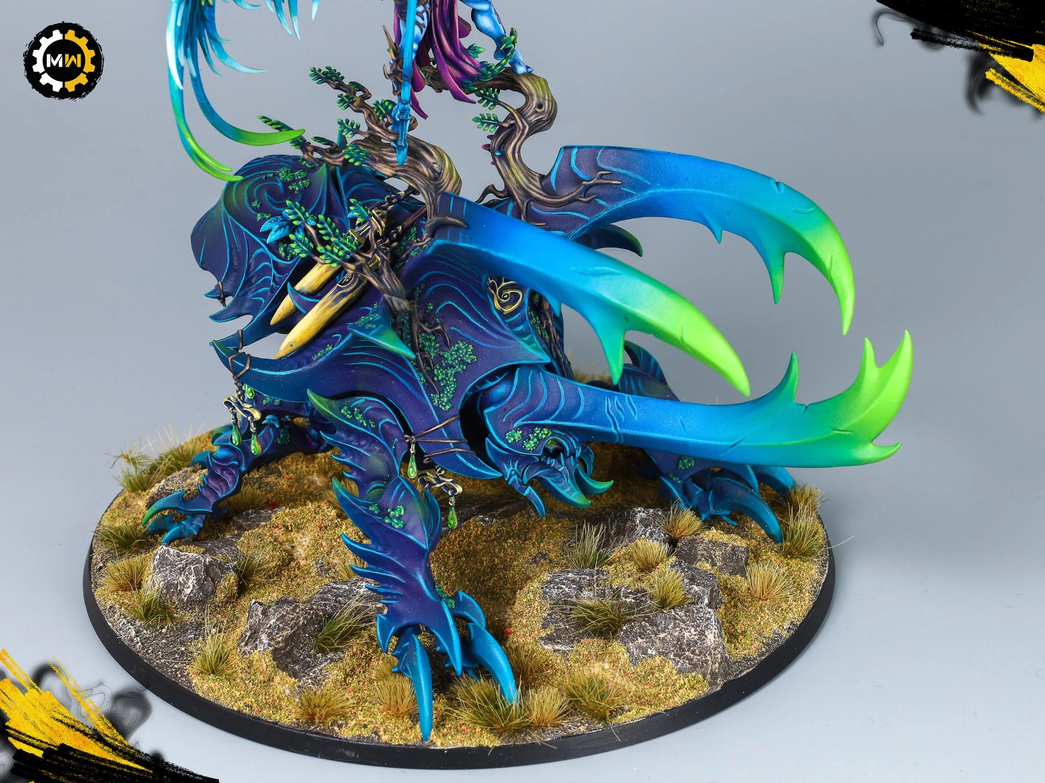 Custom Bioluminescent Sylvaneth Army