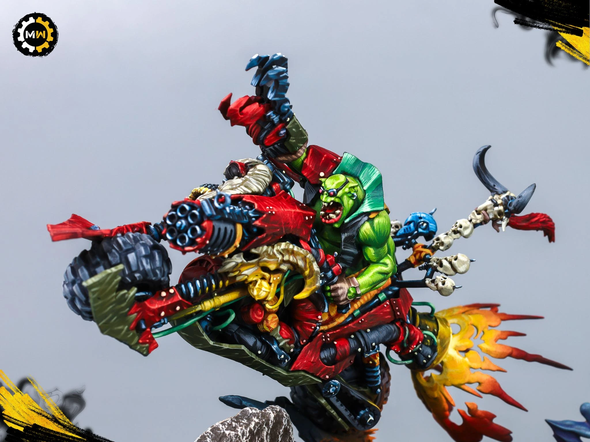 Wazdakka Gutsmek Ork Warboss