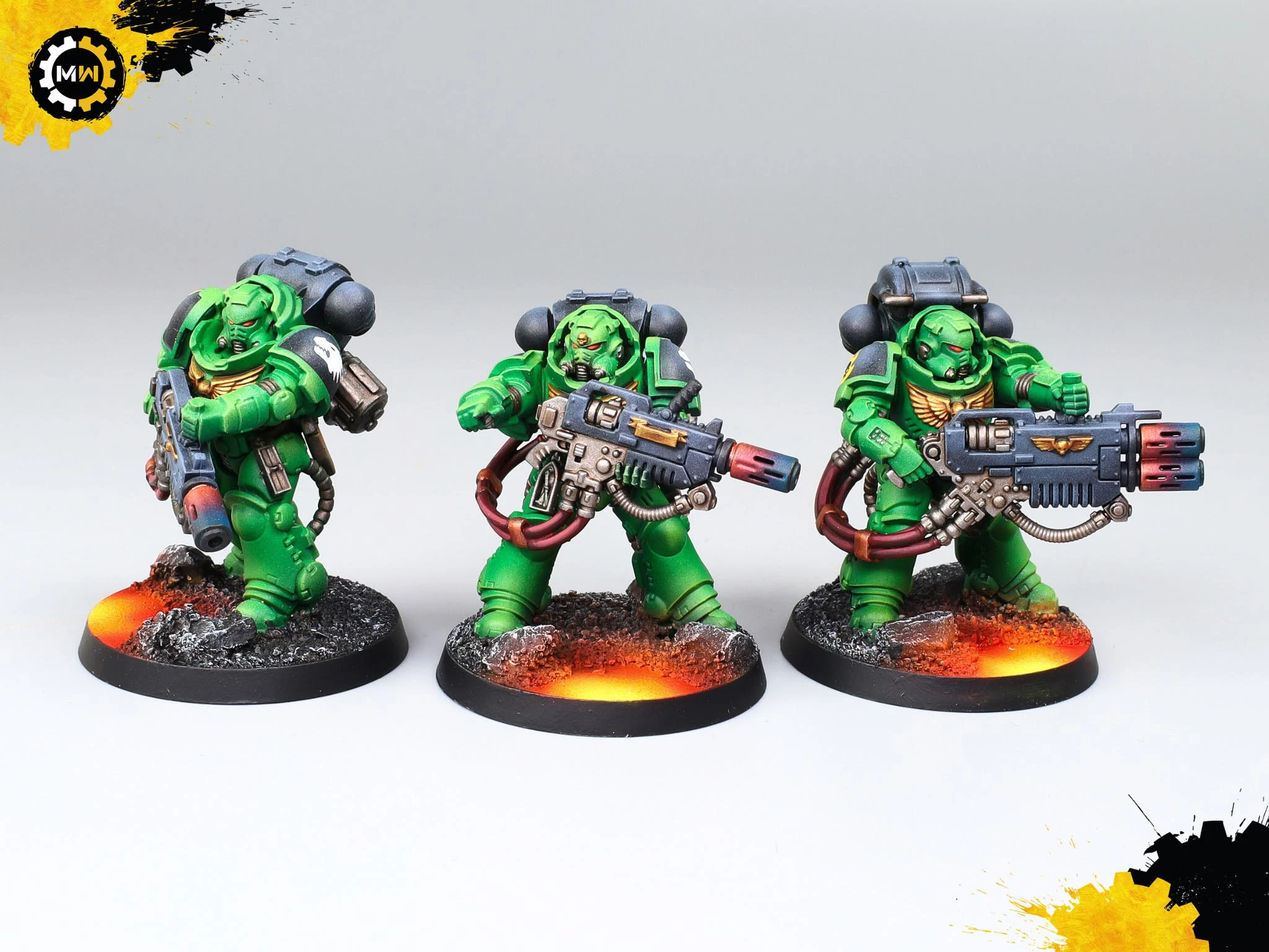 Painted Salamanders Combat Patrol