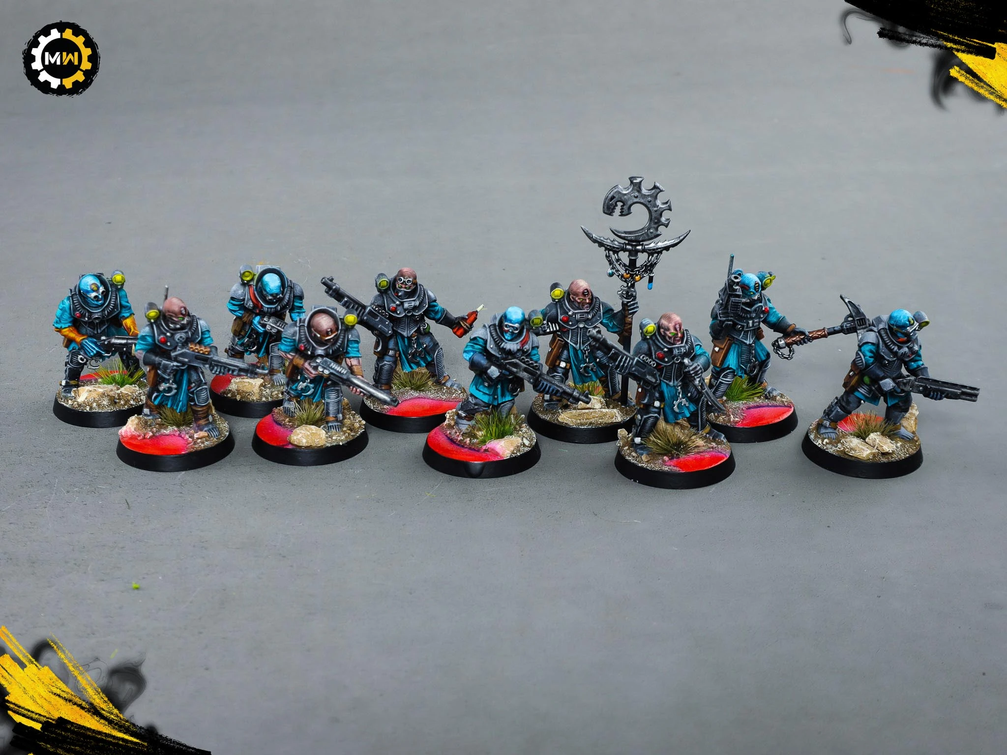 Painted Genestealer Cults Army