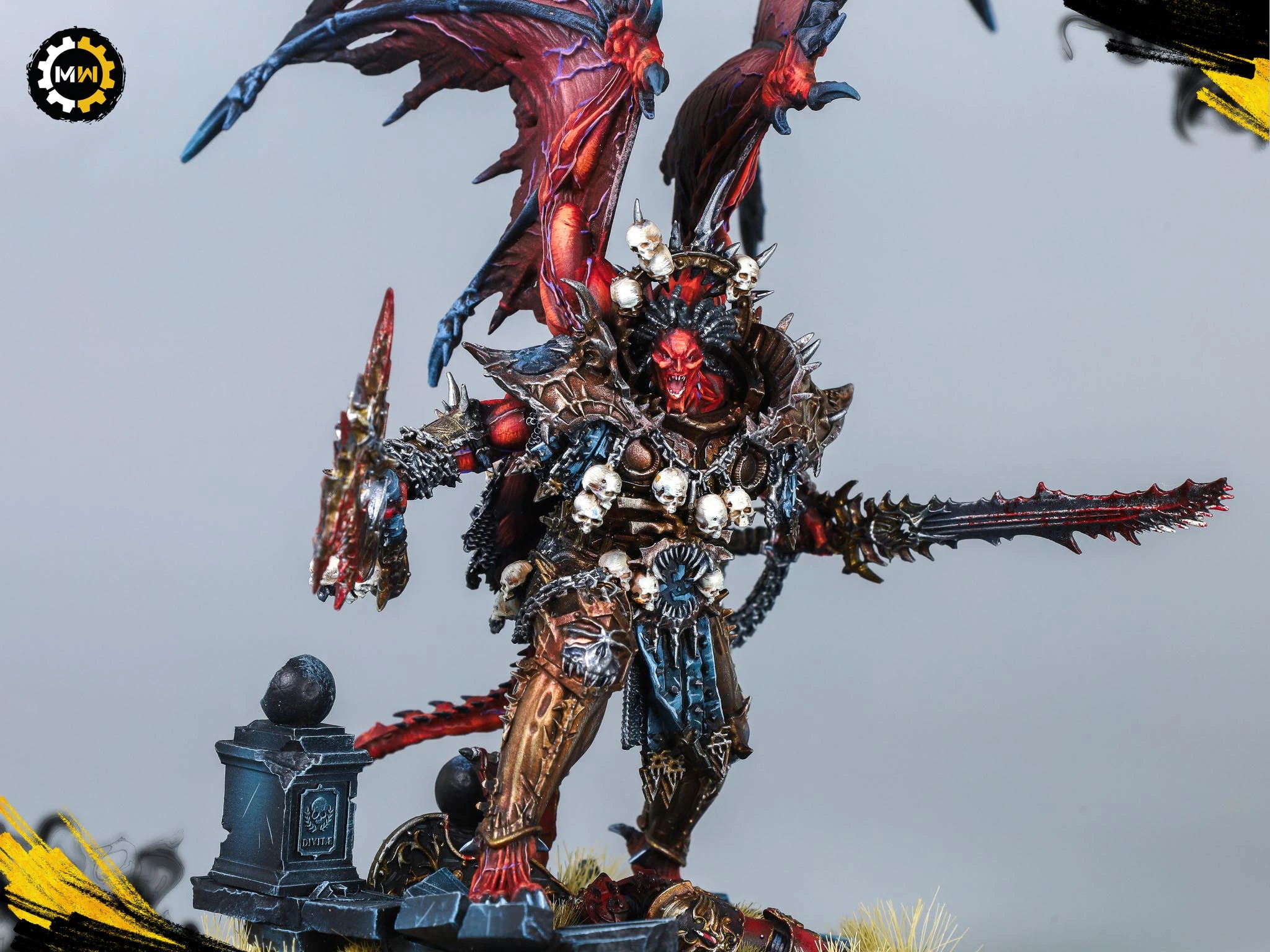 Angron Transfigured - Painted Horus Heresy Miniature