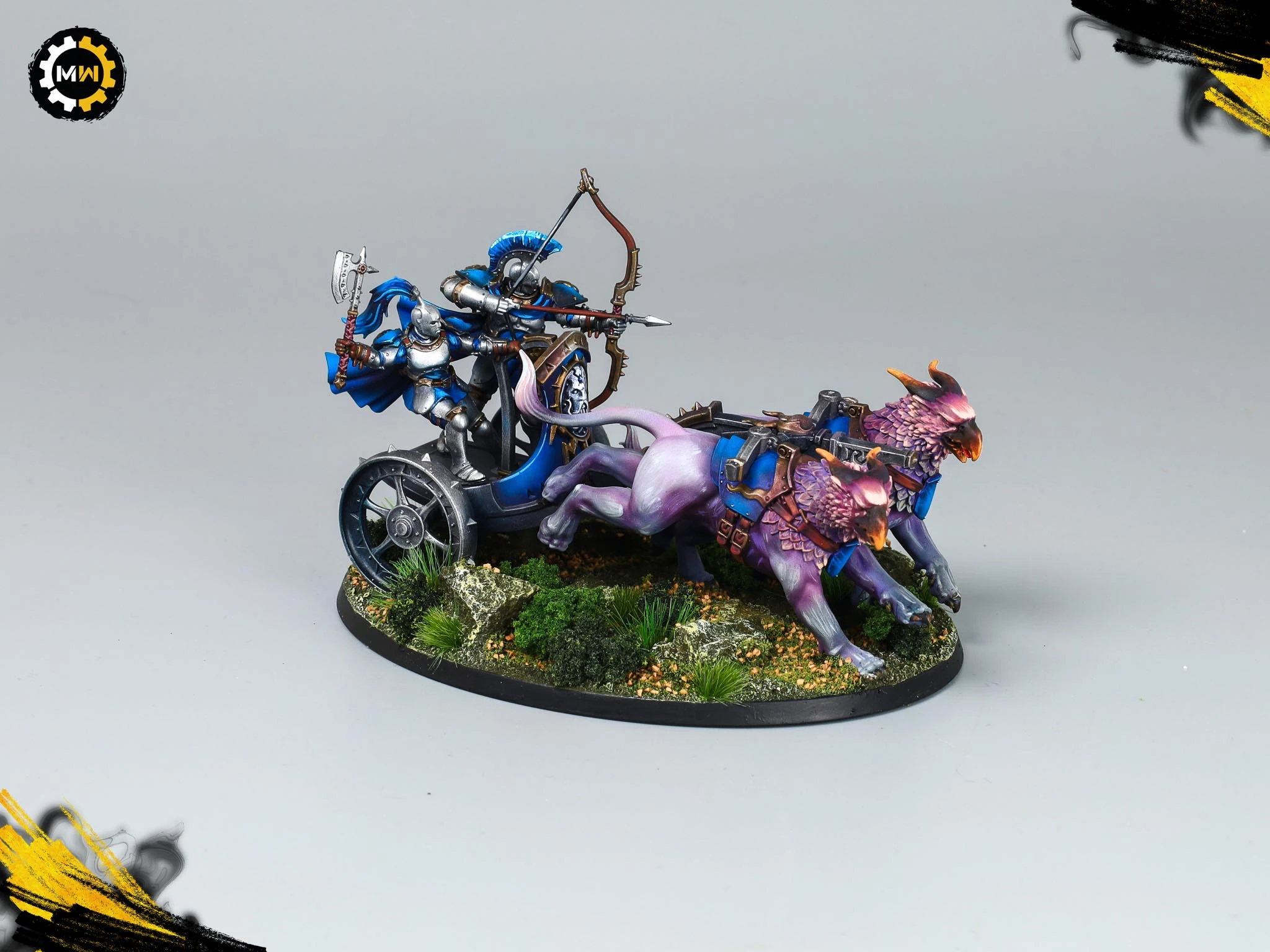 Silver and Blue Paint Scheme Stormcast Eternals