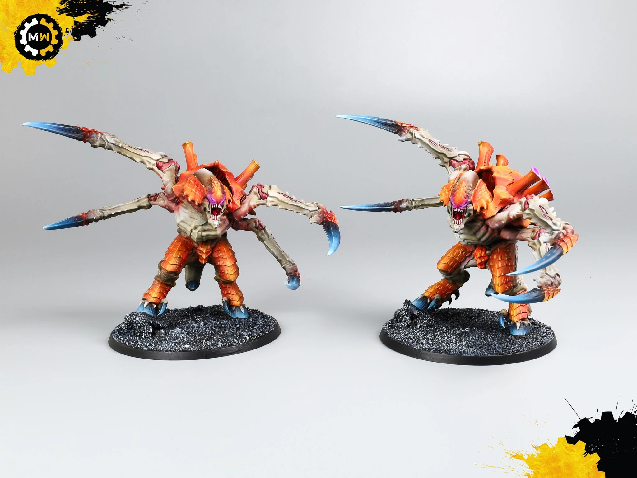 Orange Tyranids Army Gallery