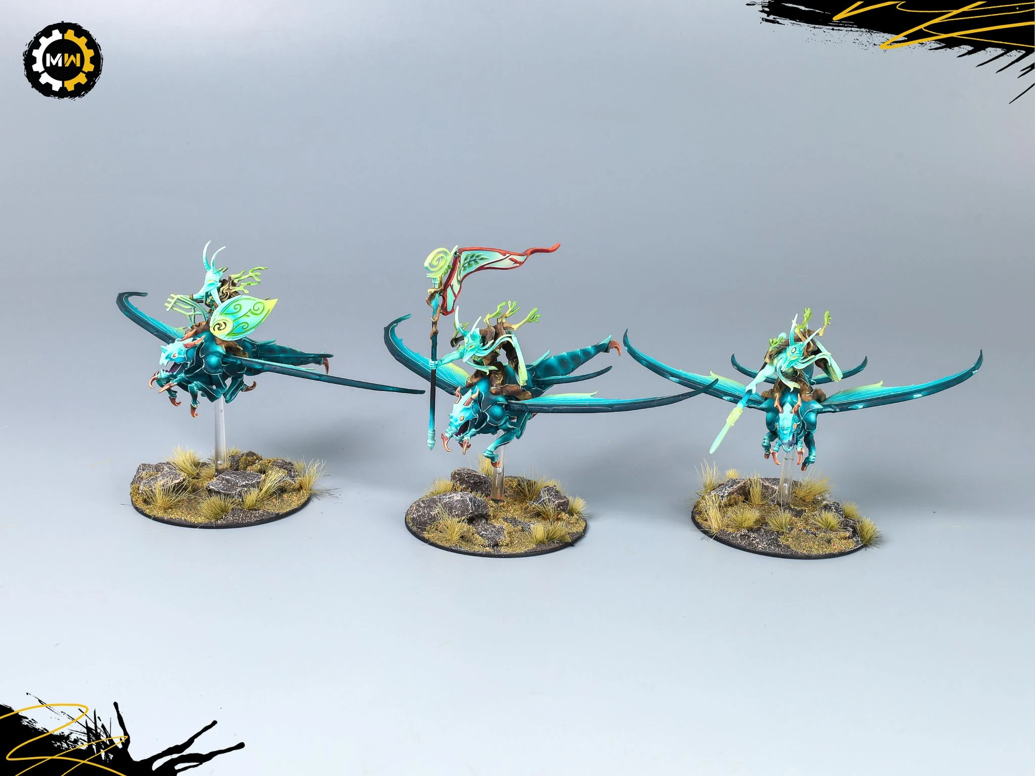 Custom Bioluminescent Sylvaneth Army