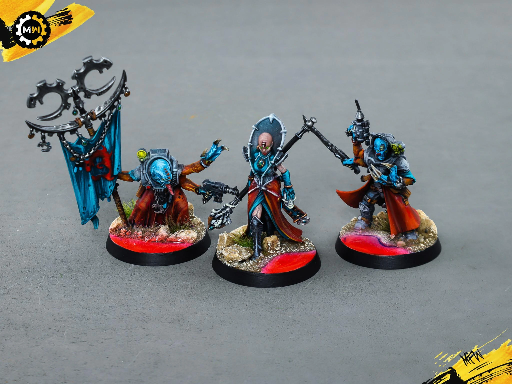 Painted Genestealer Cults Army