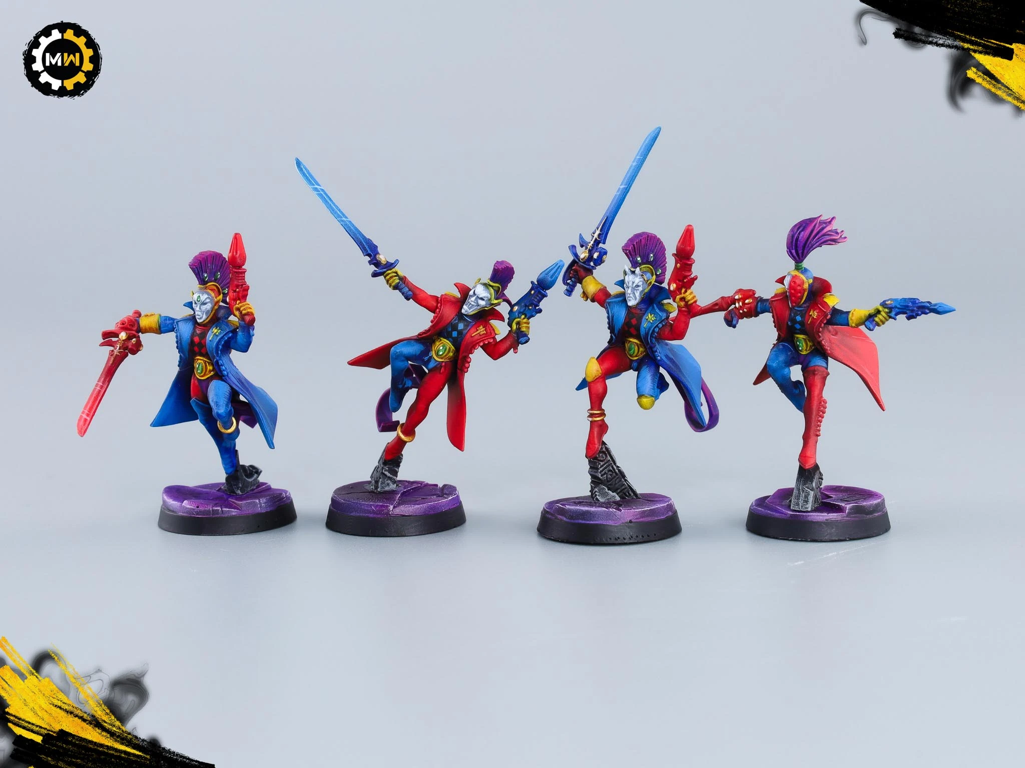 Painted Harlequins Army 