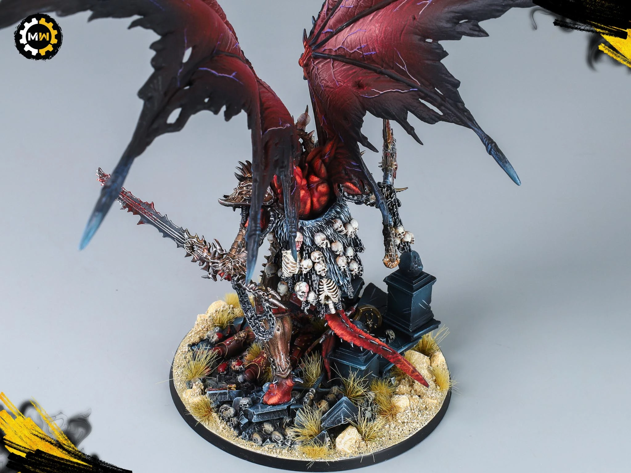 Angron Transfigured - Painted Horus Heresy Miniature