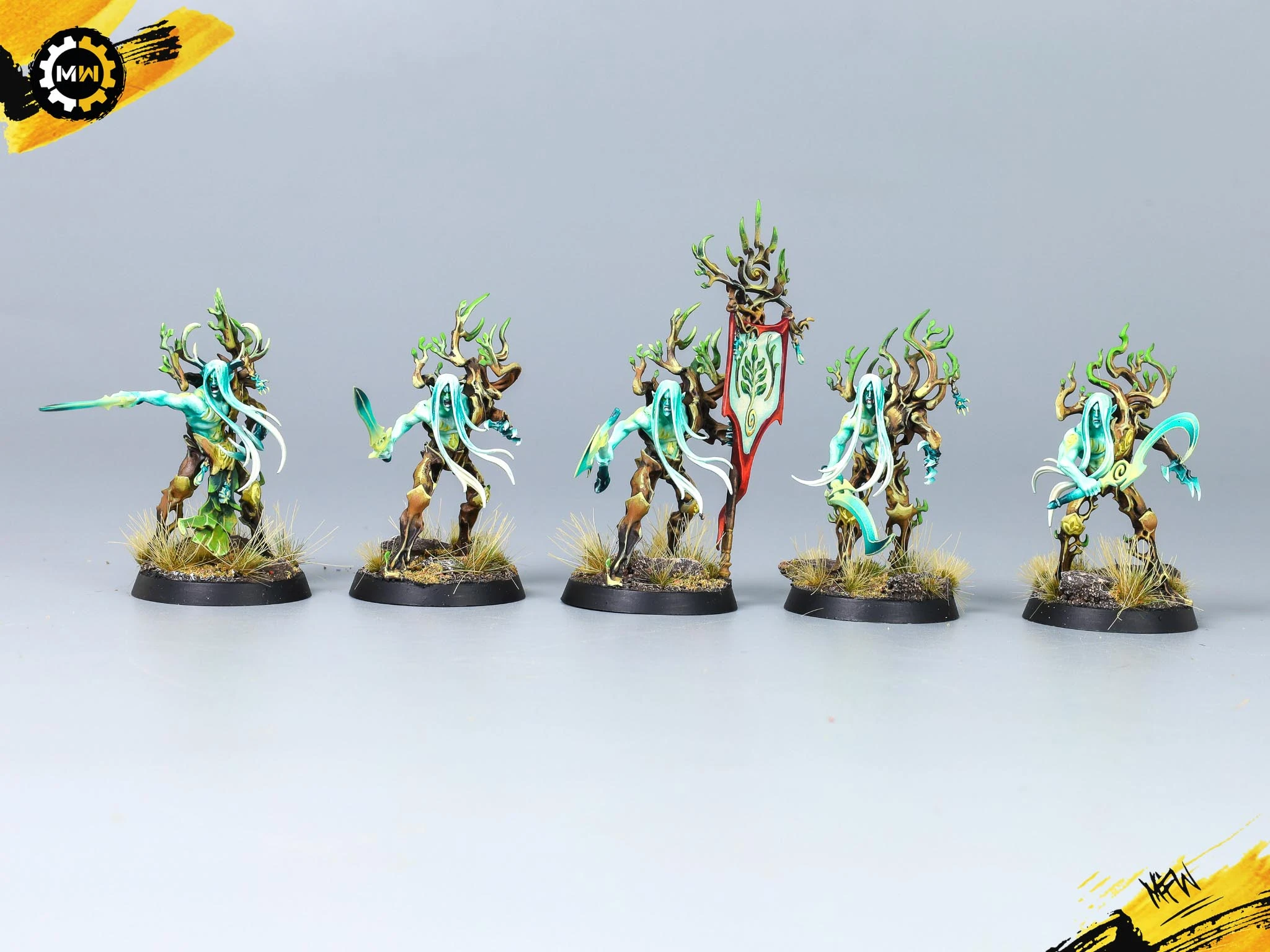 Custom Bioluminescent Sylvaneth Army