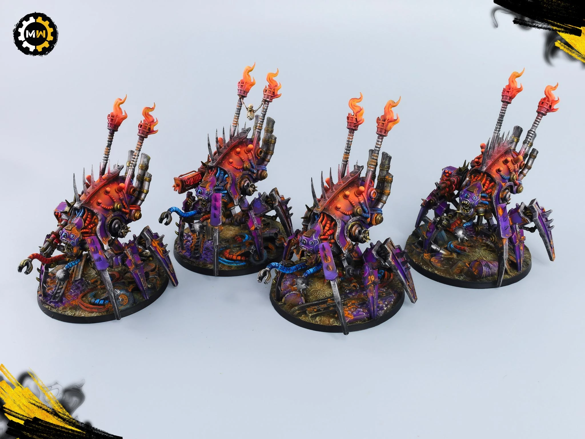 Dark Mechanicum Custom Miniatures Army