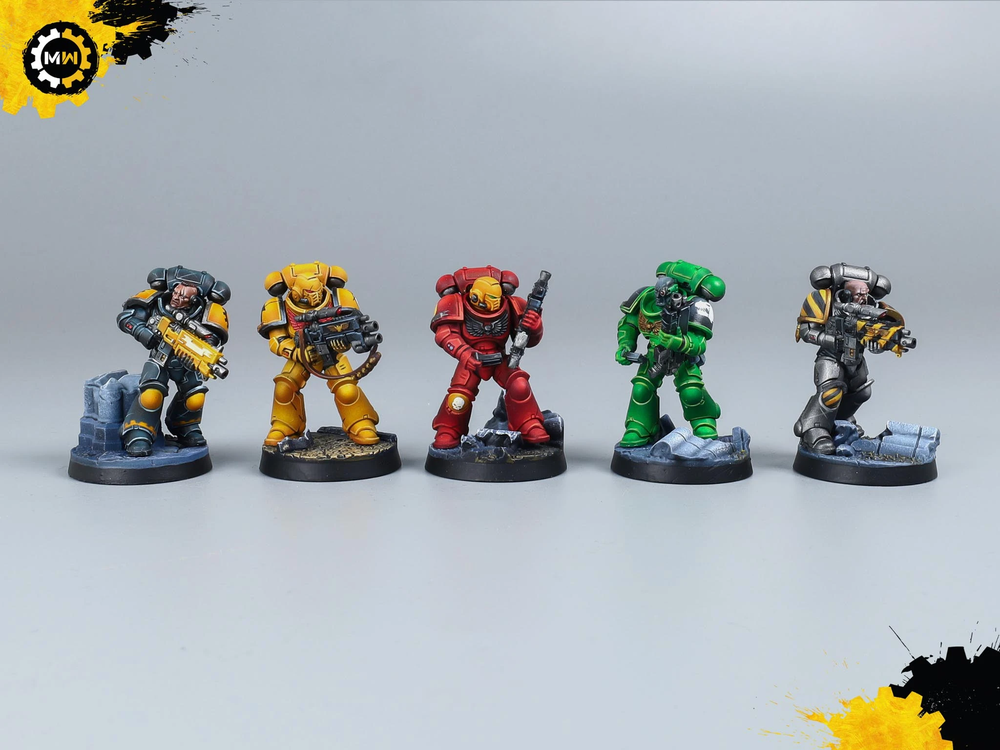 Every Space Marine Legion Painted
