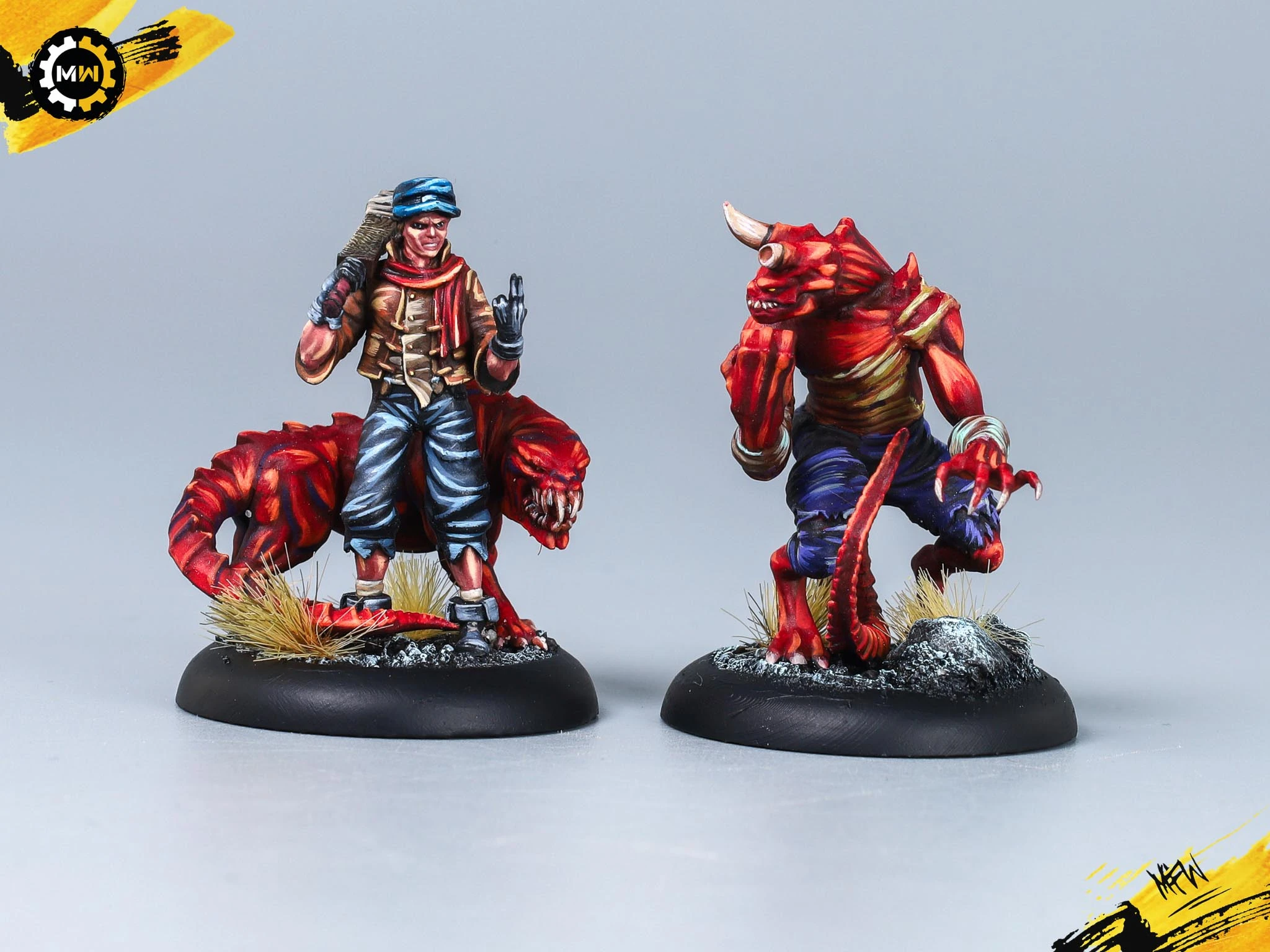 Malifaux The Dreamer Crew - Display Level Showcase