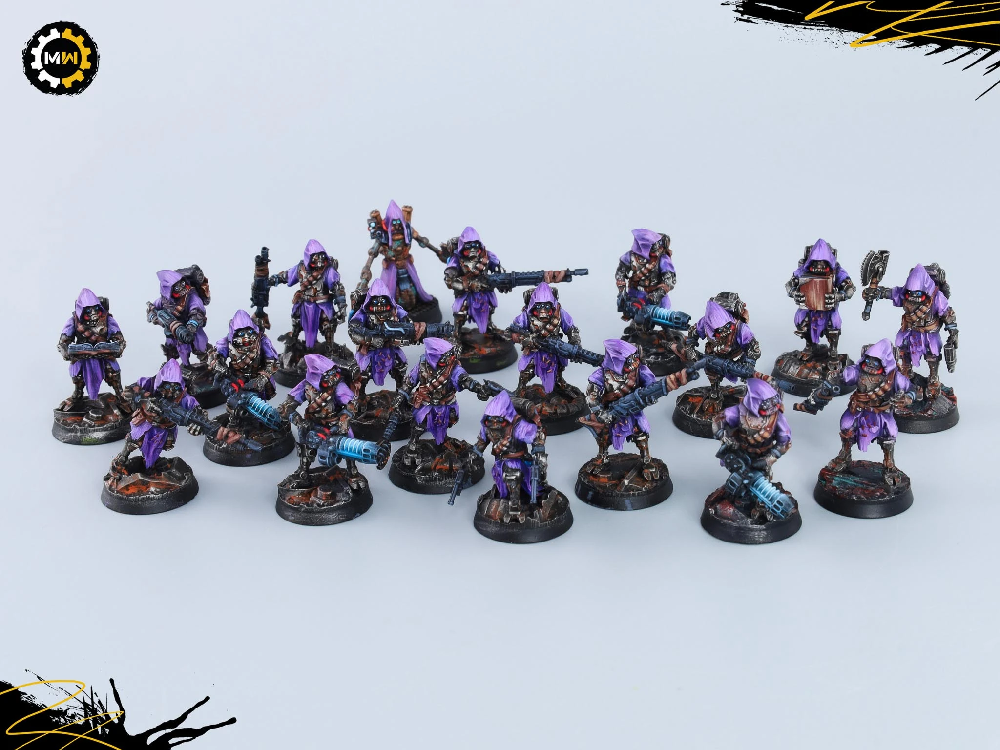 Dark Mechanicum Custom Miniatures Army