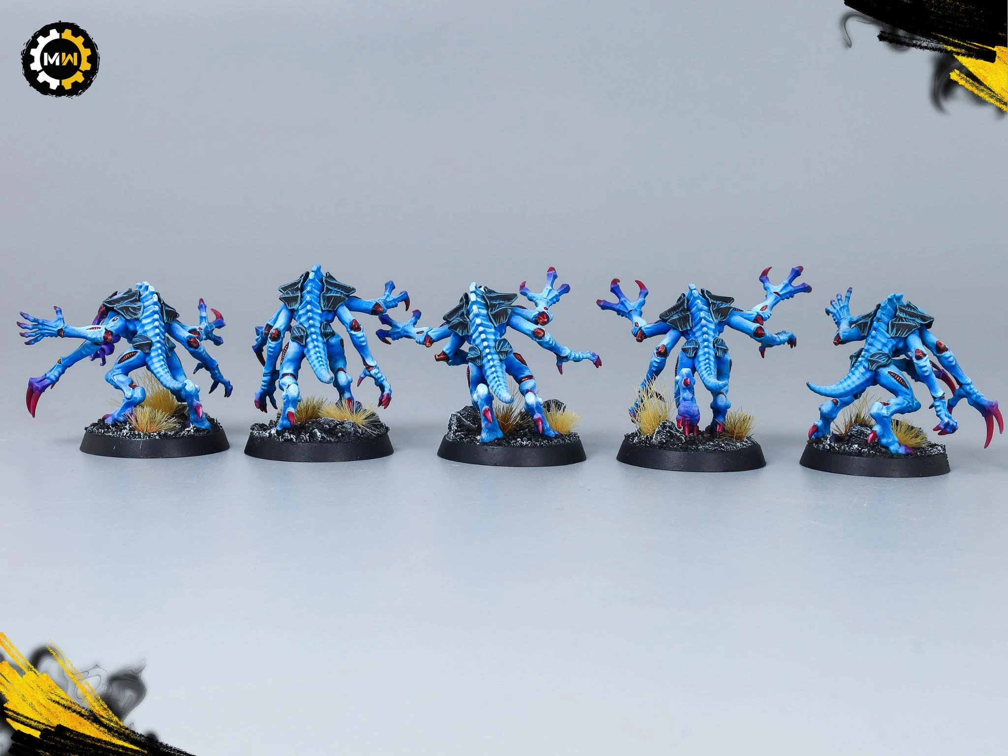 Icy Tyranid Hive Fleet Patrol Showcase
